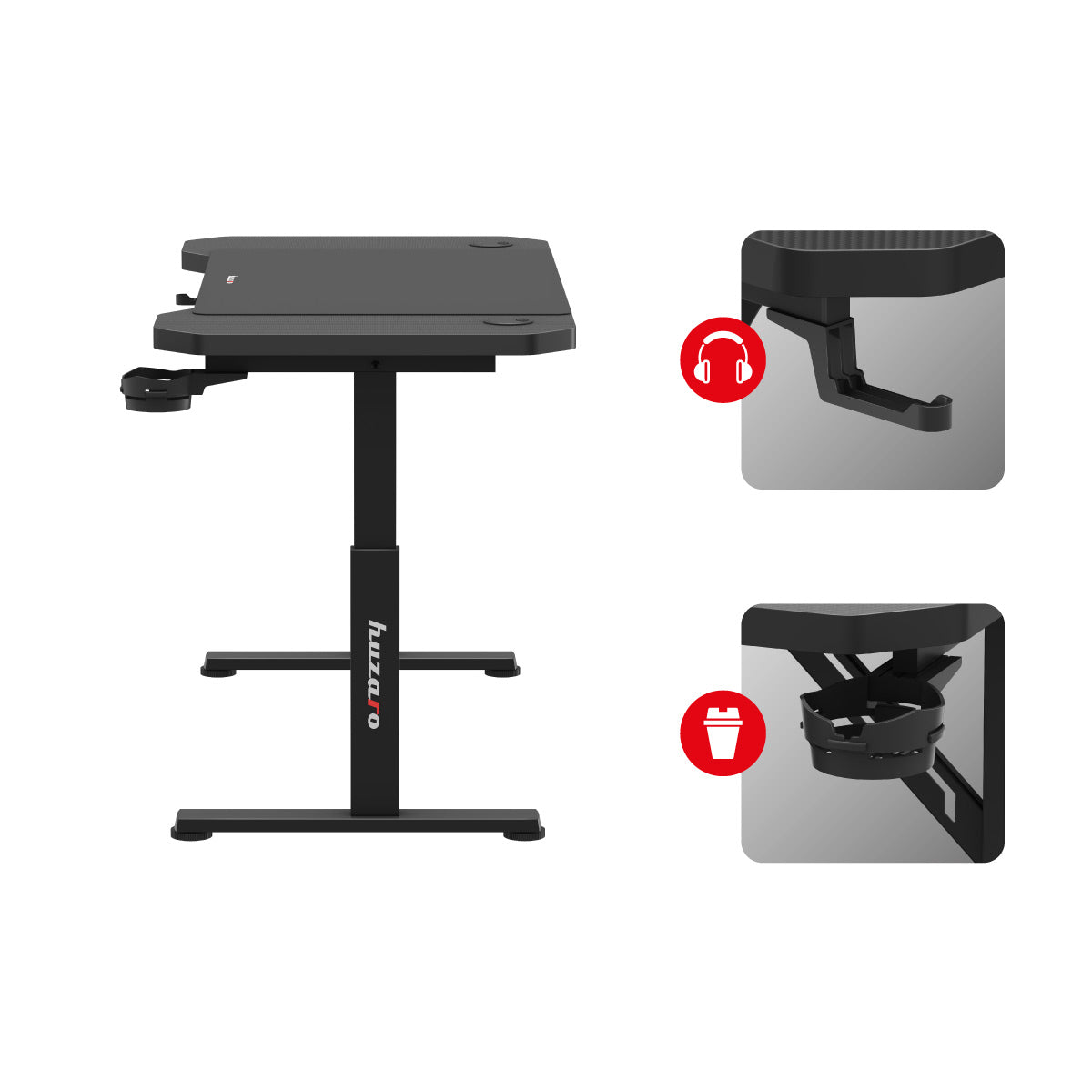 Uchwyt na słuchawki dla wygody i ergonomii