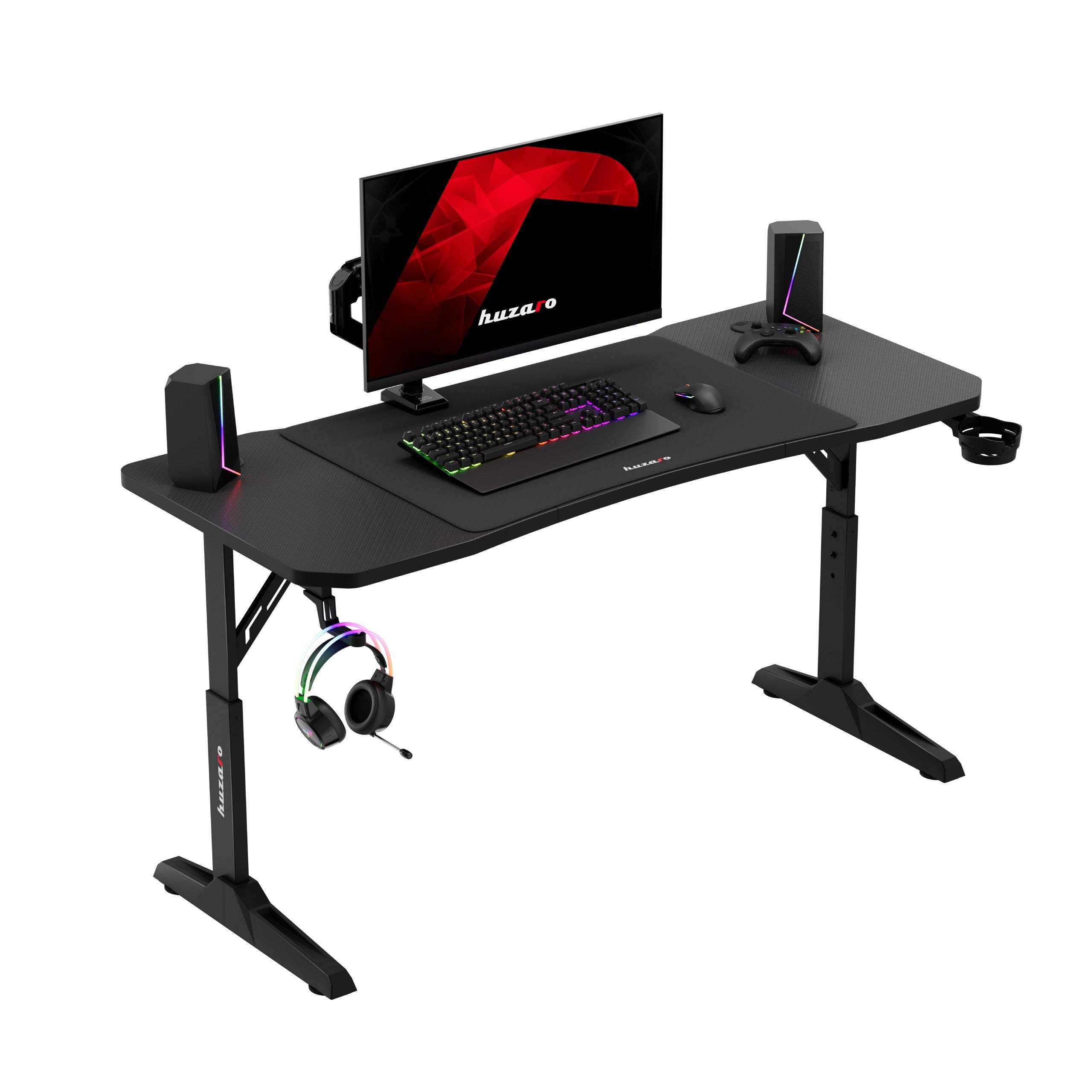 Biurko gamingowe Huzaro Hero 3.6 Black