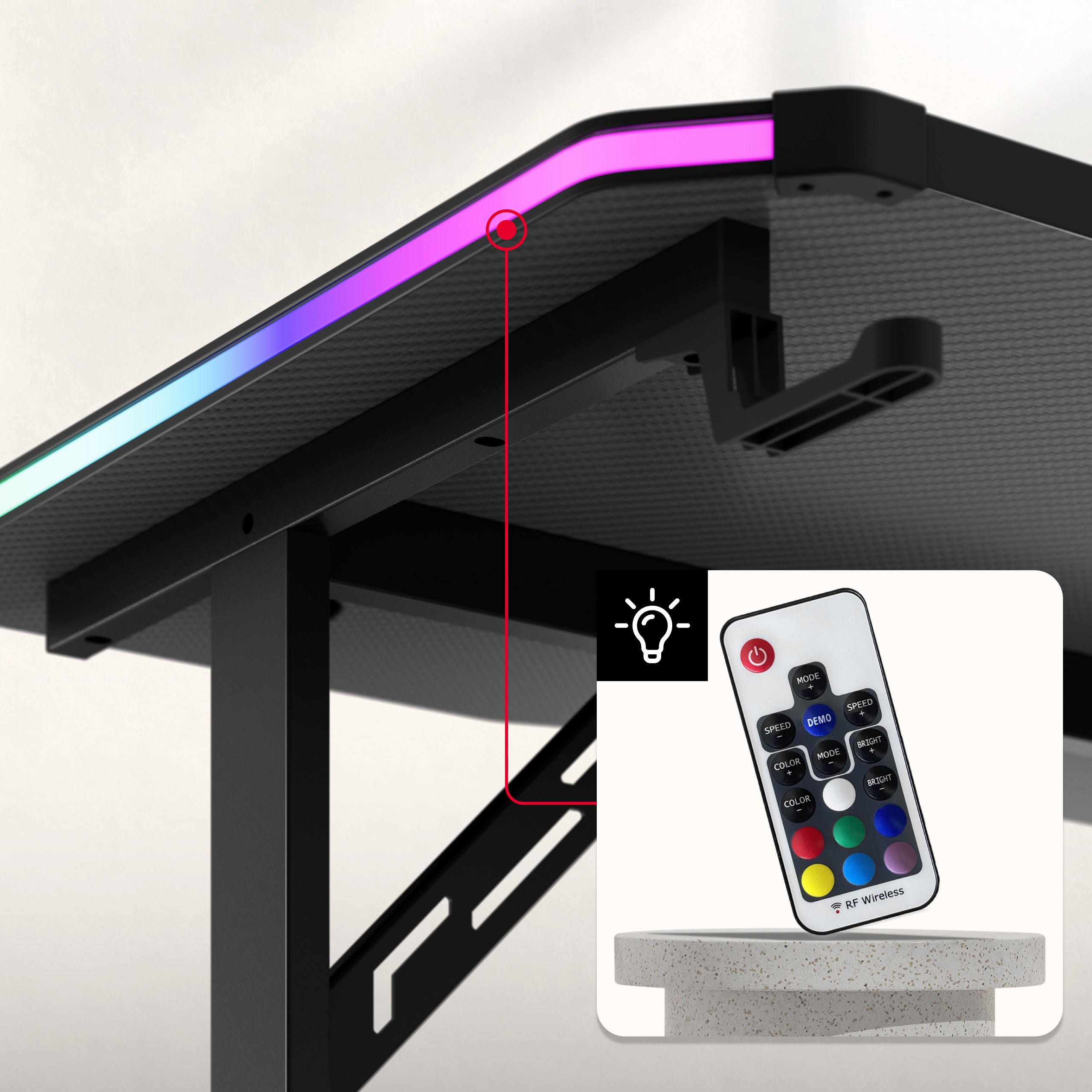 Dynamiczne podświetlenie RGB