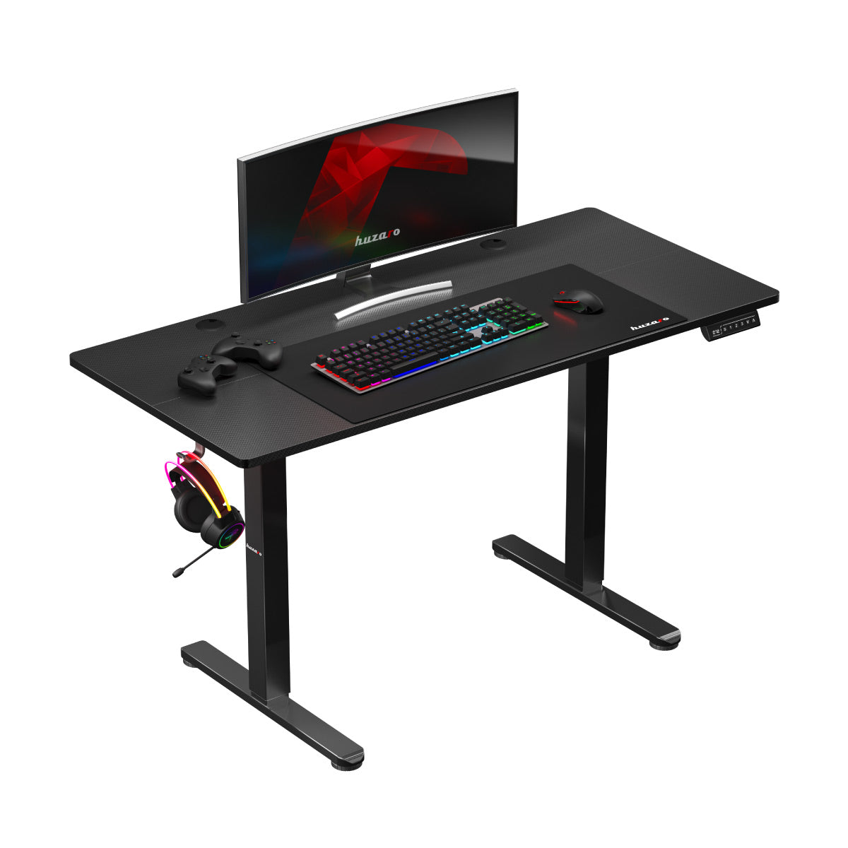 Biurko Elektryczne Huzaro Hero 8.2 Black 120 cm