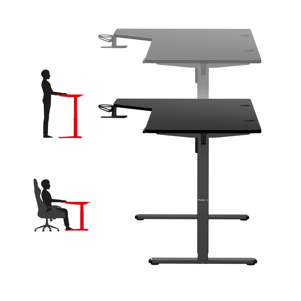 Ergonomiczne biurko elektryczne