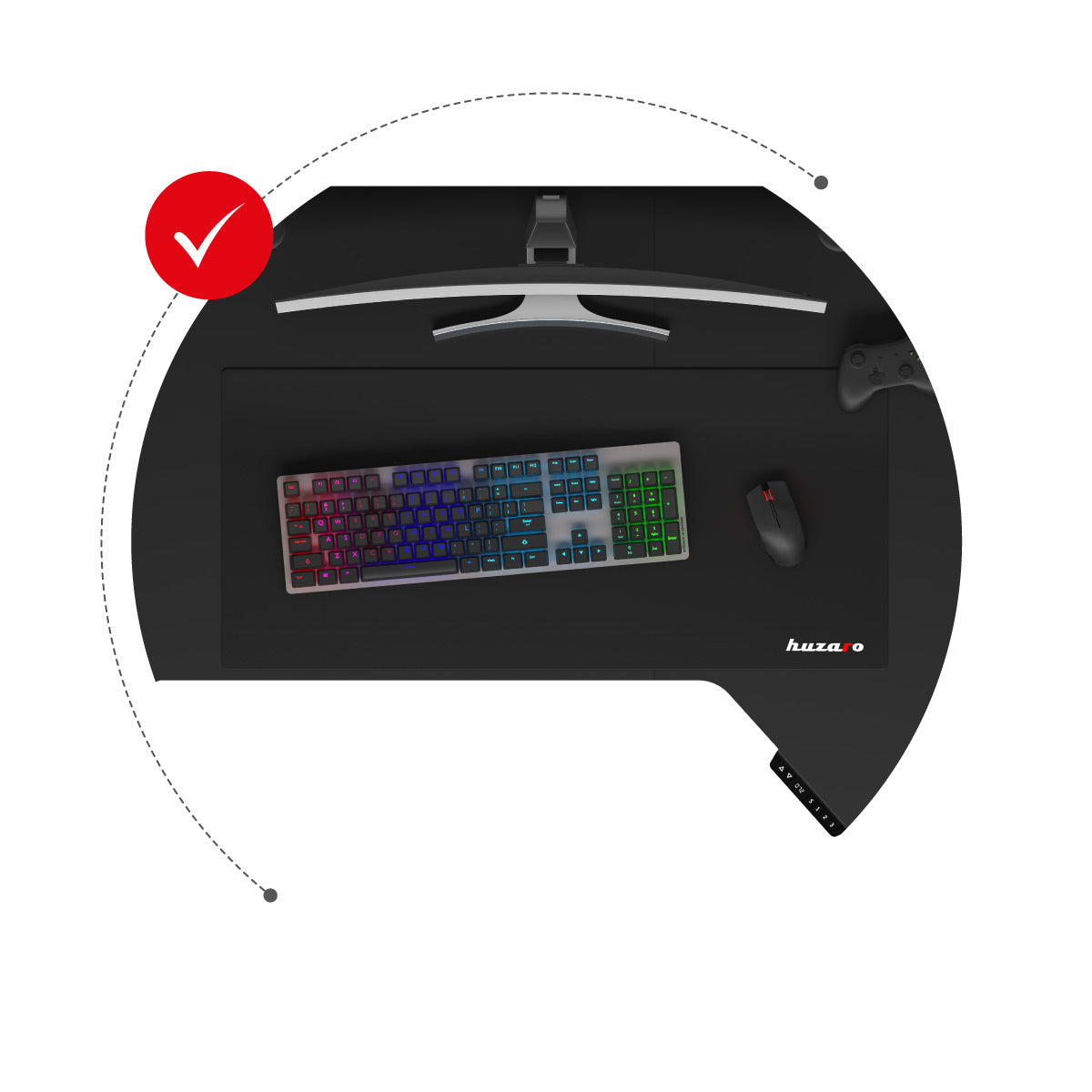 Ergonomiczny układ stanowiska