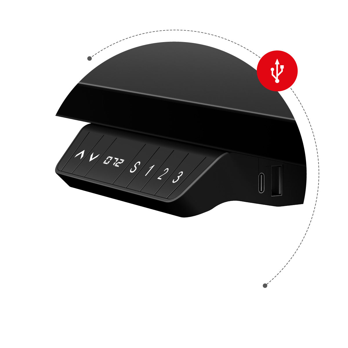 Gniazdo USB i wejście C