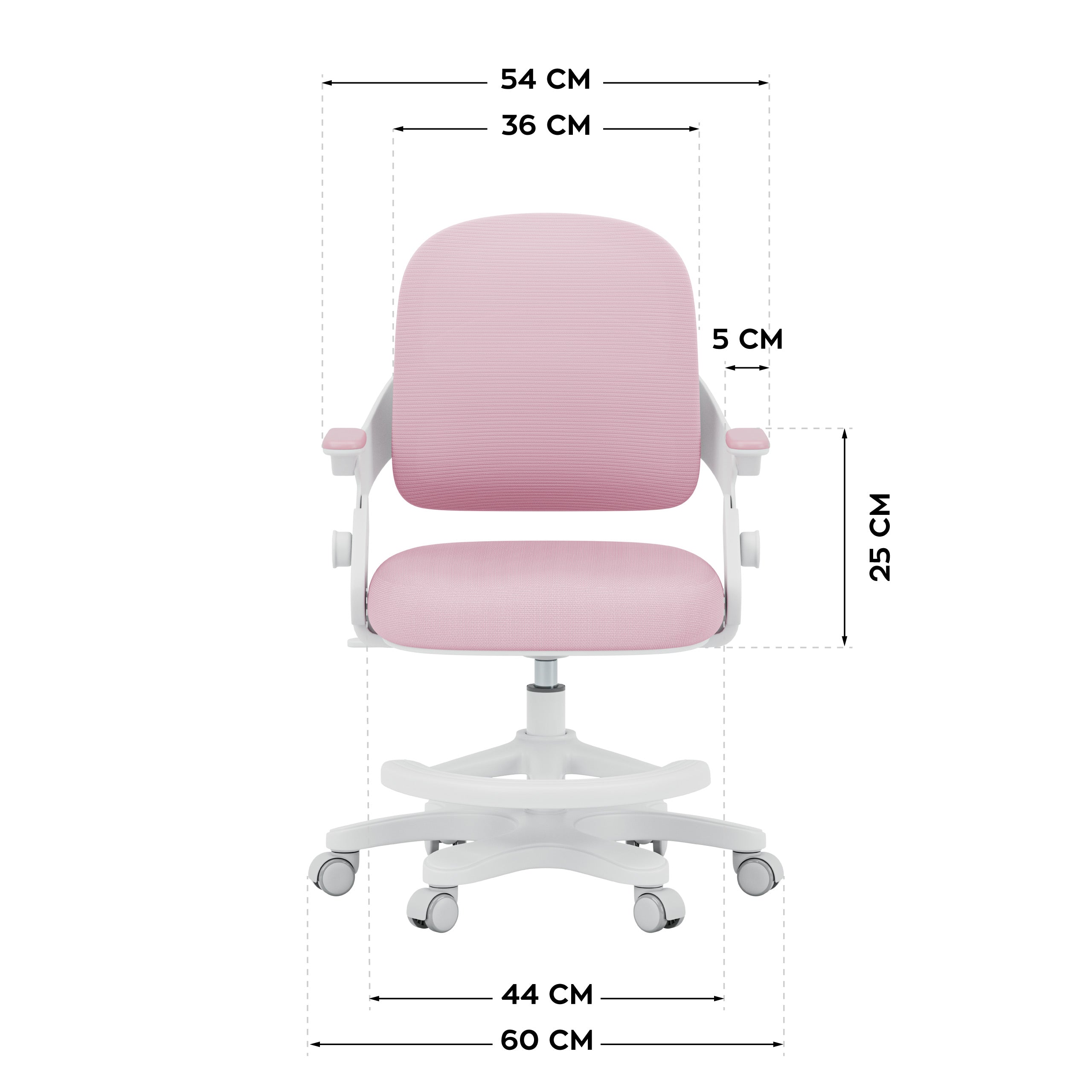 Fotel do biurka dla dziecka Mark Adler Junior 4.3 Pink