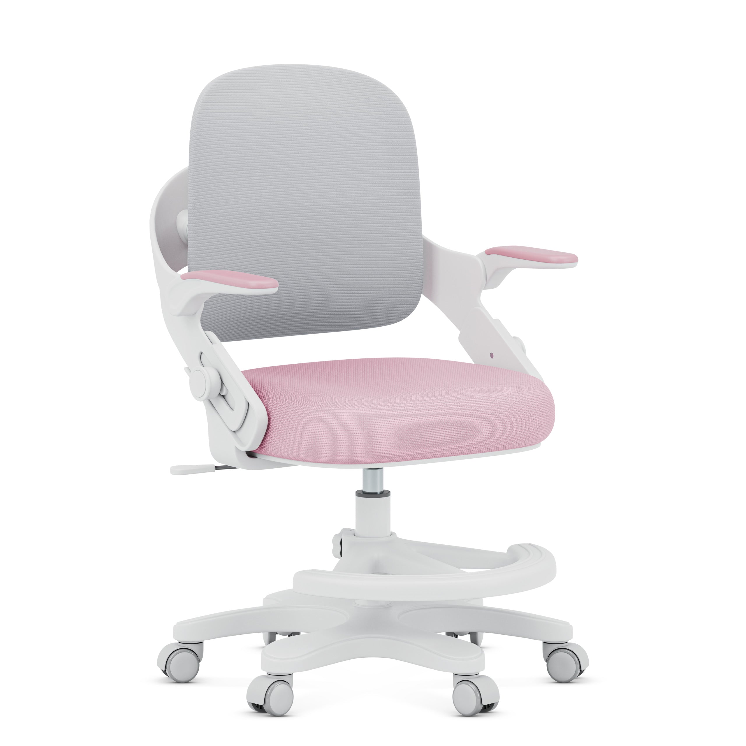 Fotel do biurka dla dziecka Mark Adler Junior 4.3 Pink-grey