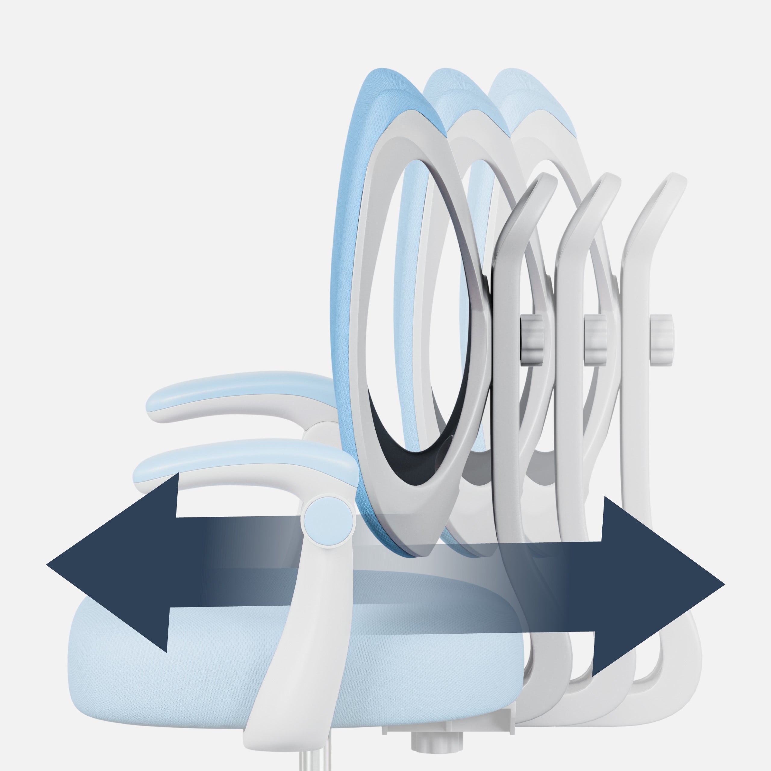 OUTLET Ergonomiczny fotel dla dzieci Mark Adler Junior 4.6 Blue