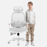 Ergonomiczny fotel dla dzieci Mark Adler Junior 6.3 Grey