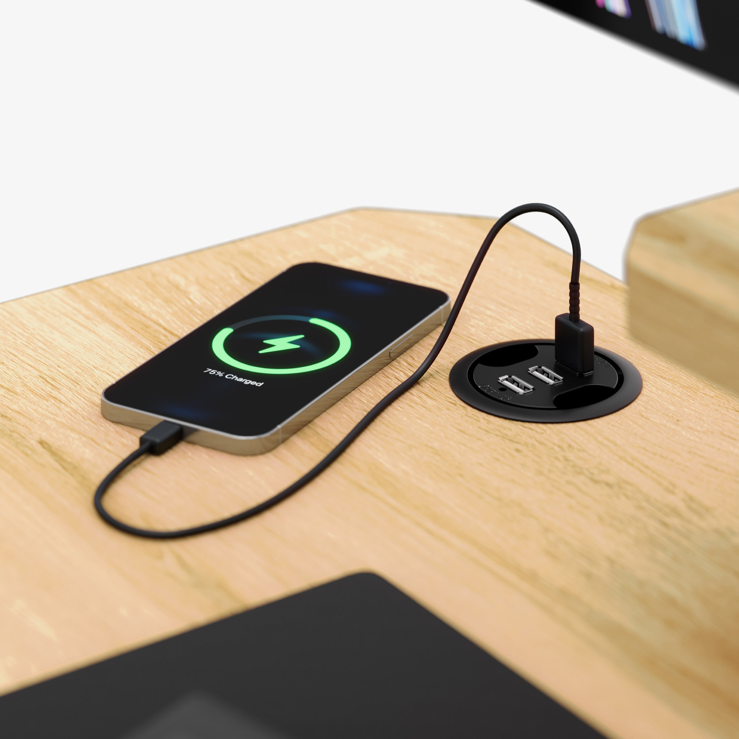 Wbudowana ładowarka USB