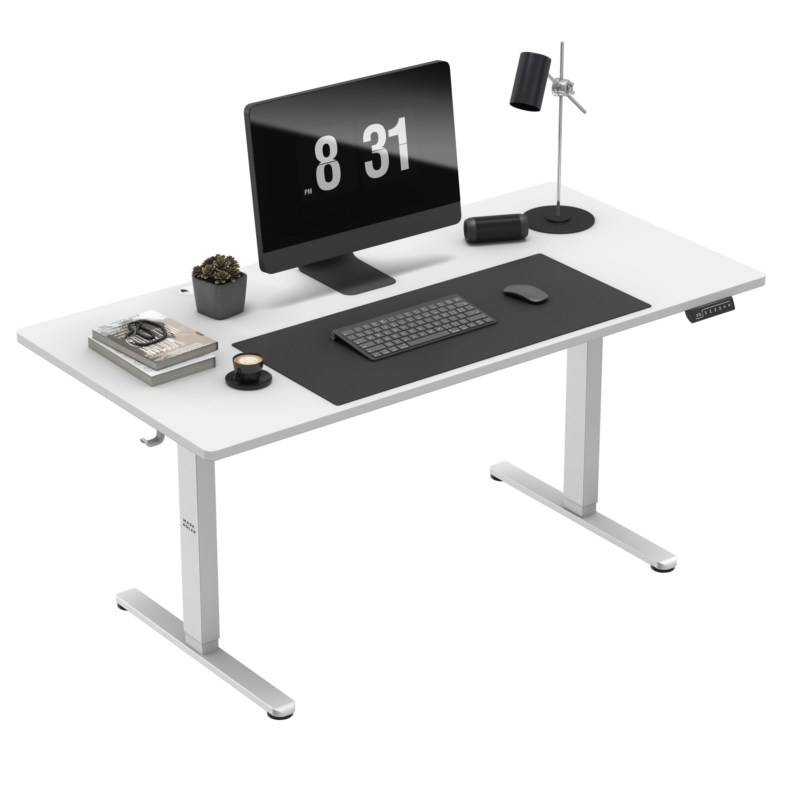 OUTLET Biurko elektryczne Mark Adler Leader 7.6 White