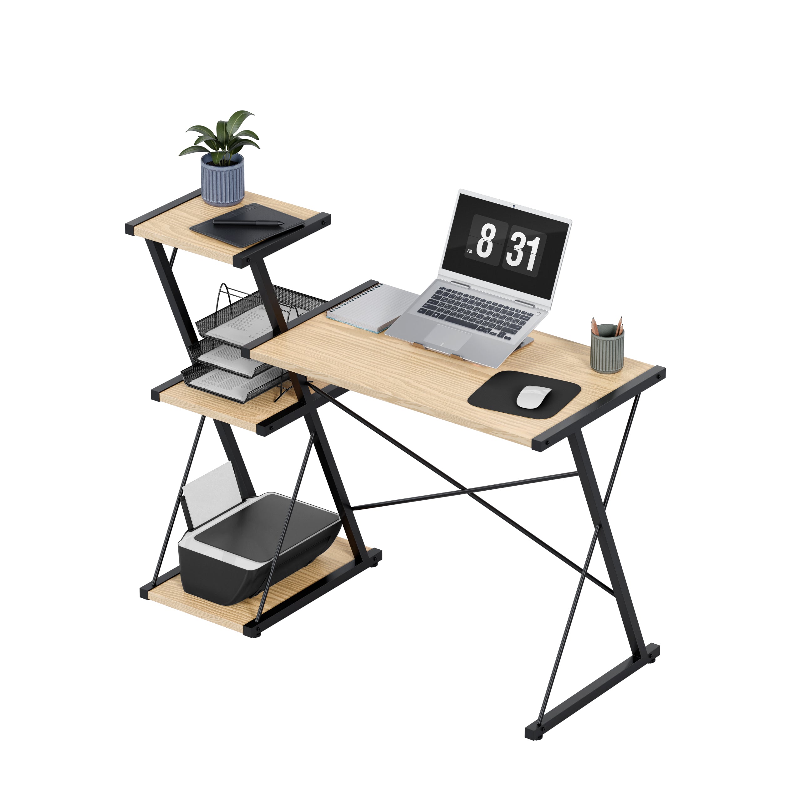 OUTLET Biurko z polkami Marek Adler Leader 3.5