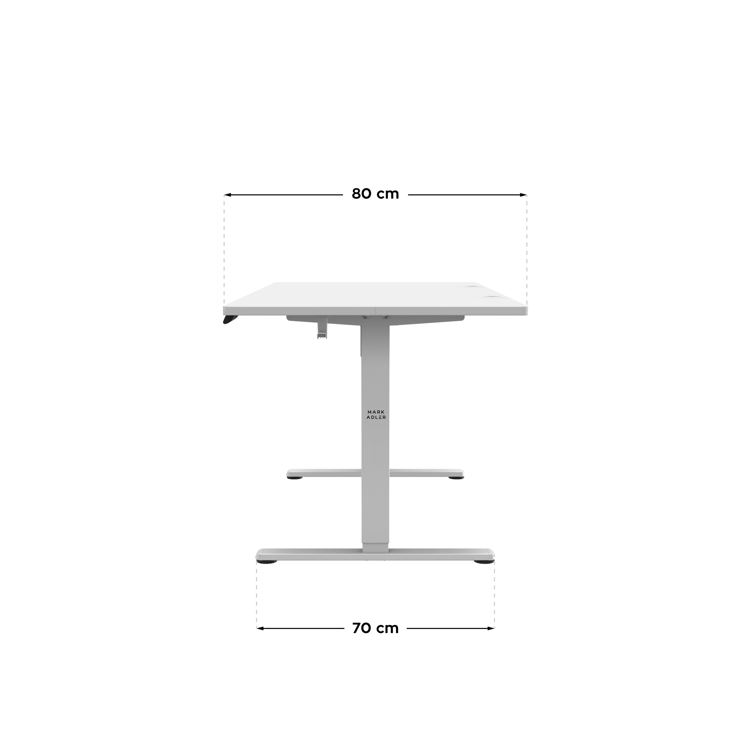 OUTLET Biurko elektryczne Mark Adler Leader 7.6 White