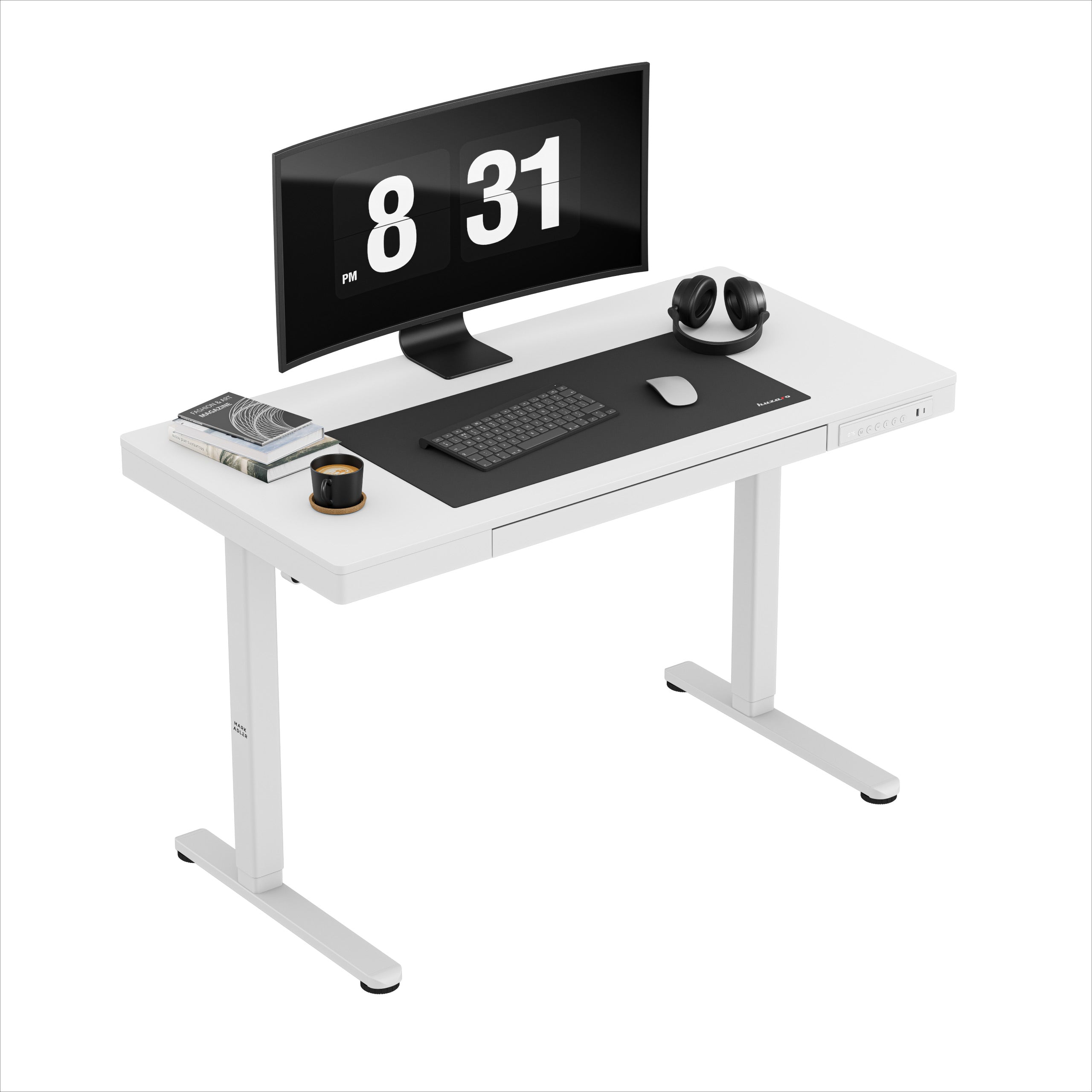 Biurko elektryczne Mark Adler Leader 8.2 White 120 cm