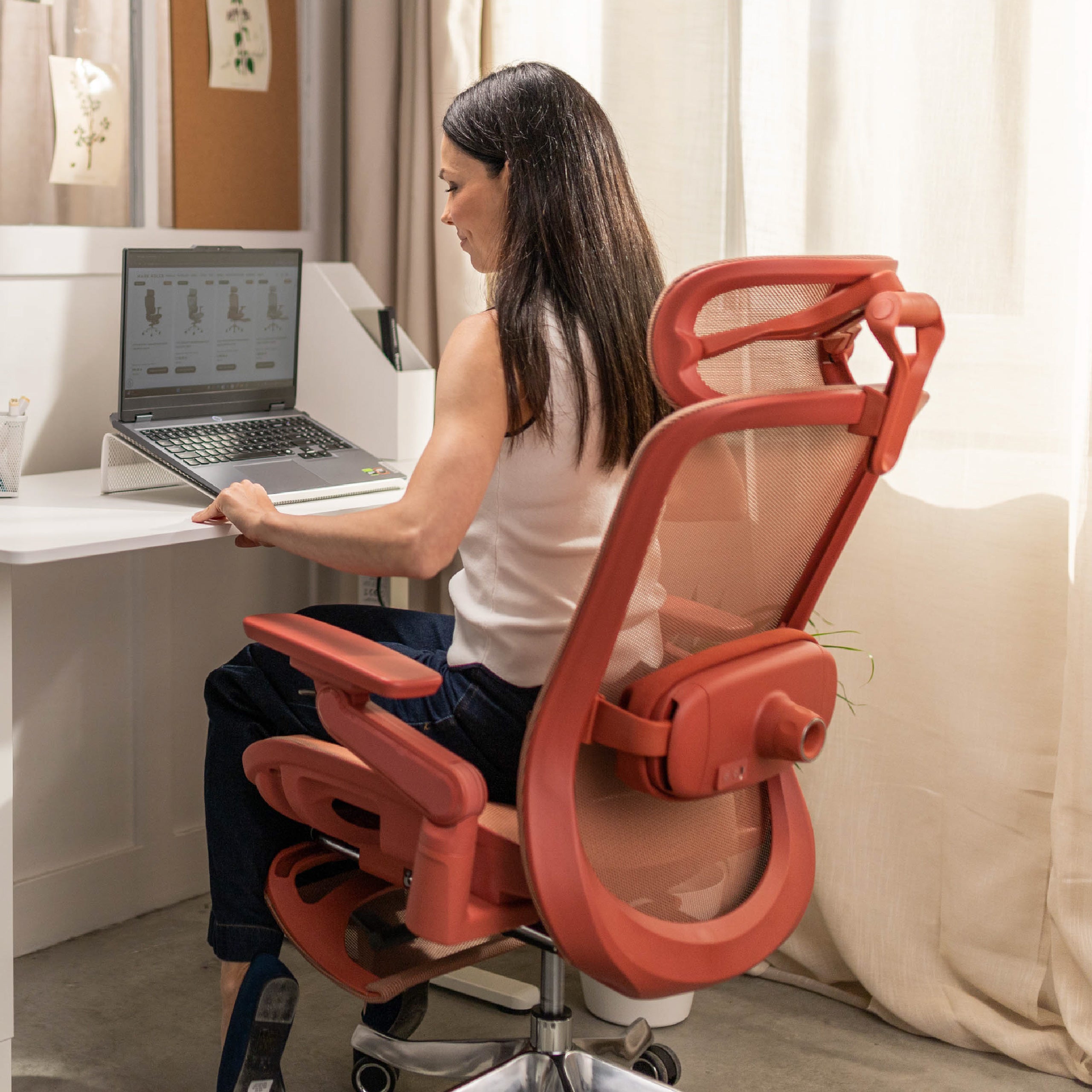 OUTLET Fotel ergonomiczny z masażem Mark Adler Leadpro 8.7 Red
