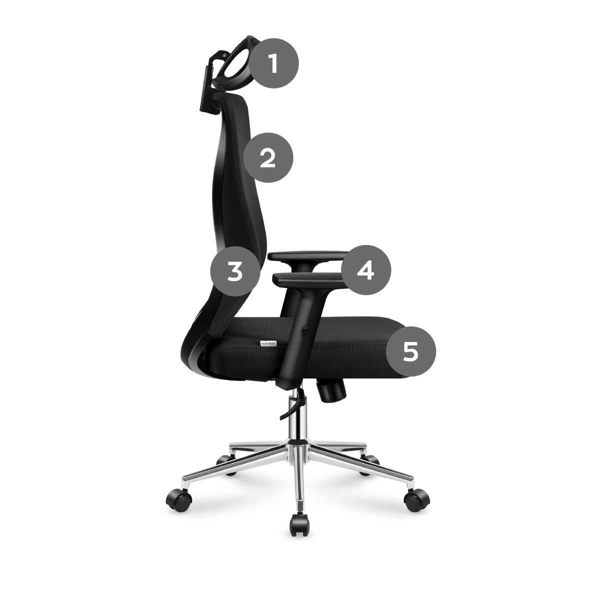 OUTLET Fotel Biurowy MARK ADLER Manager 3.5 Black