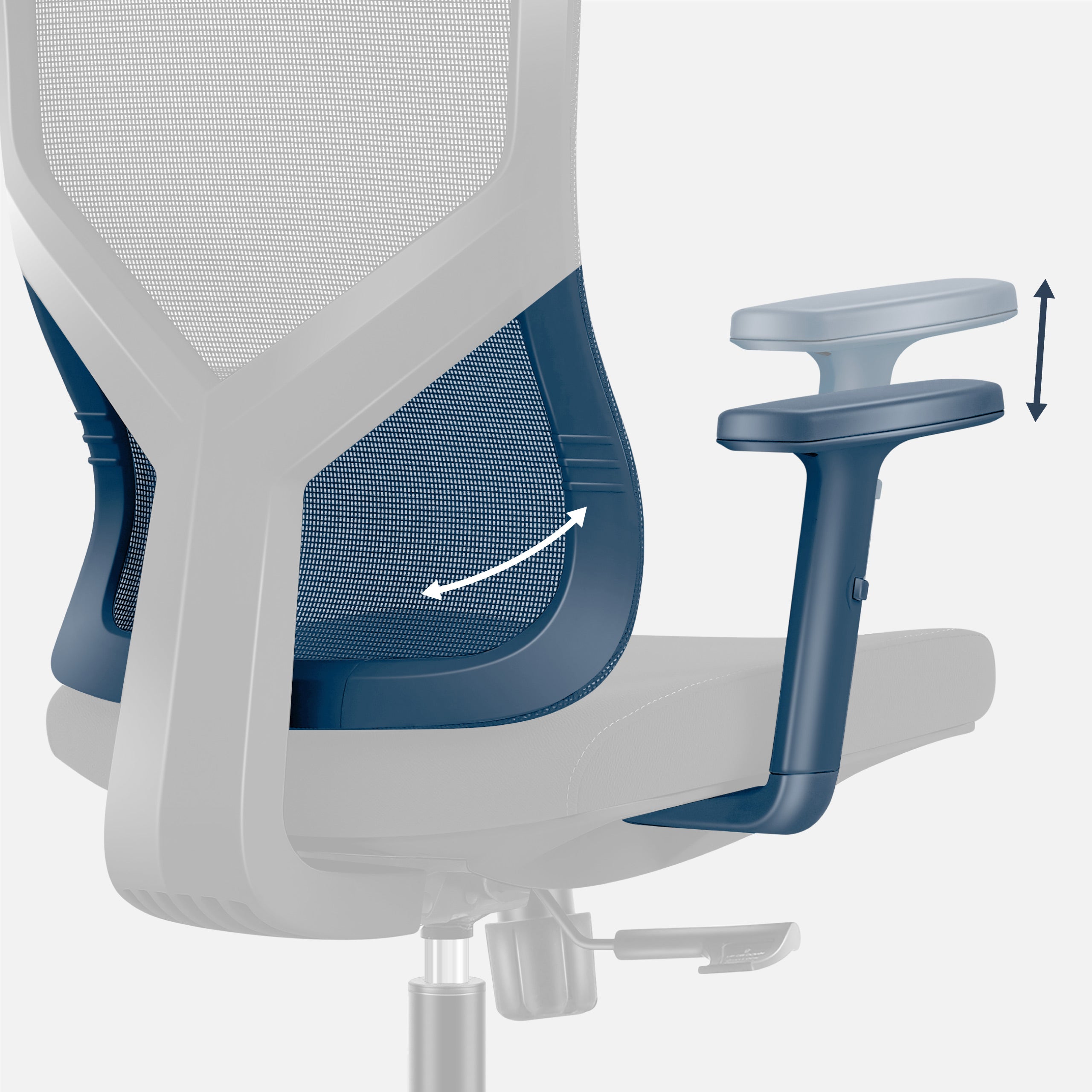 Ergonomiczny fotel biurowy z regulacją