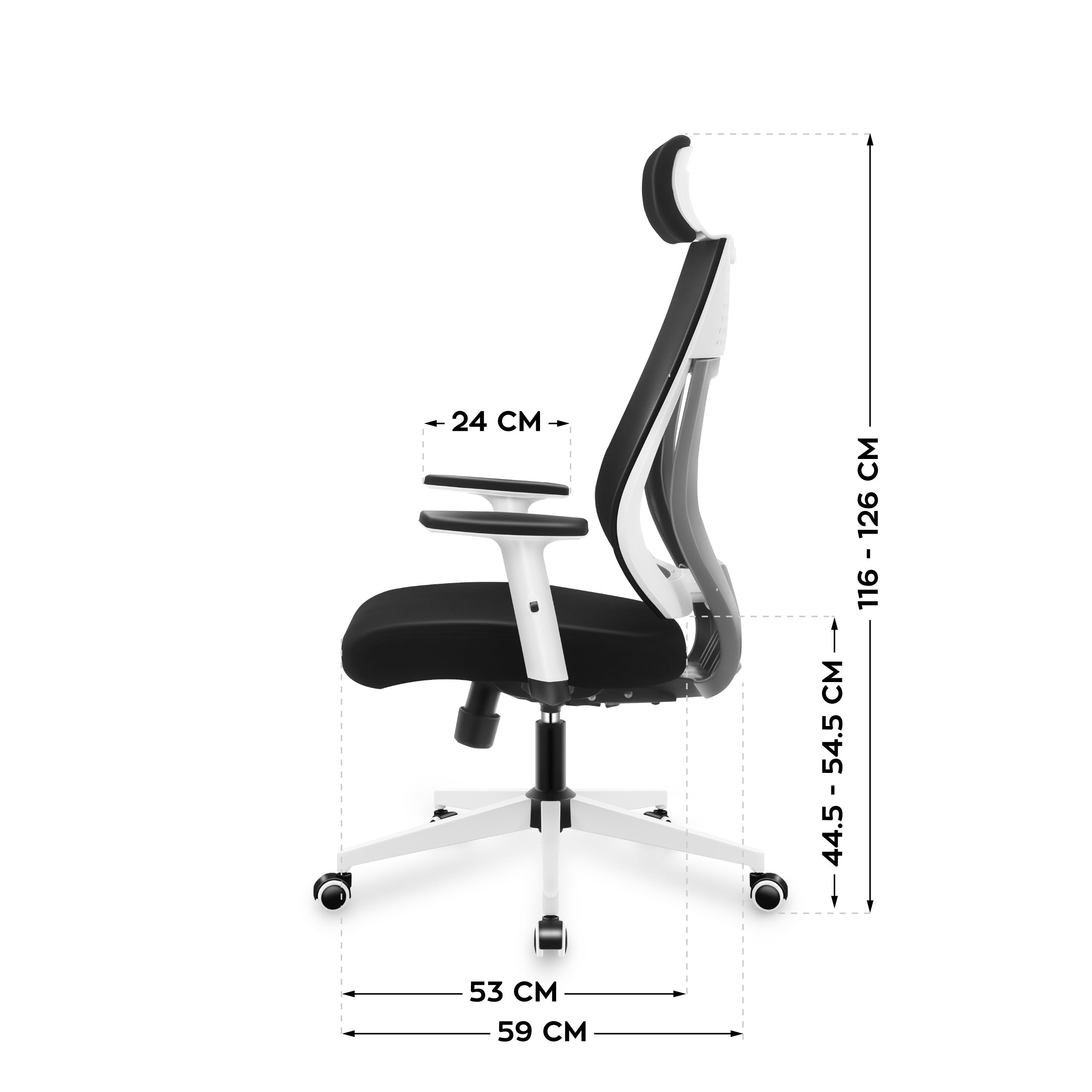OUTLET Fotel Biurowy MARK ADLER MANAGER 3.9 Black