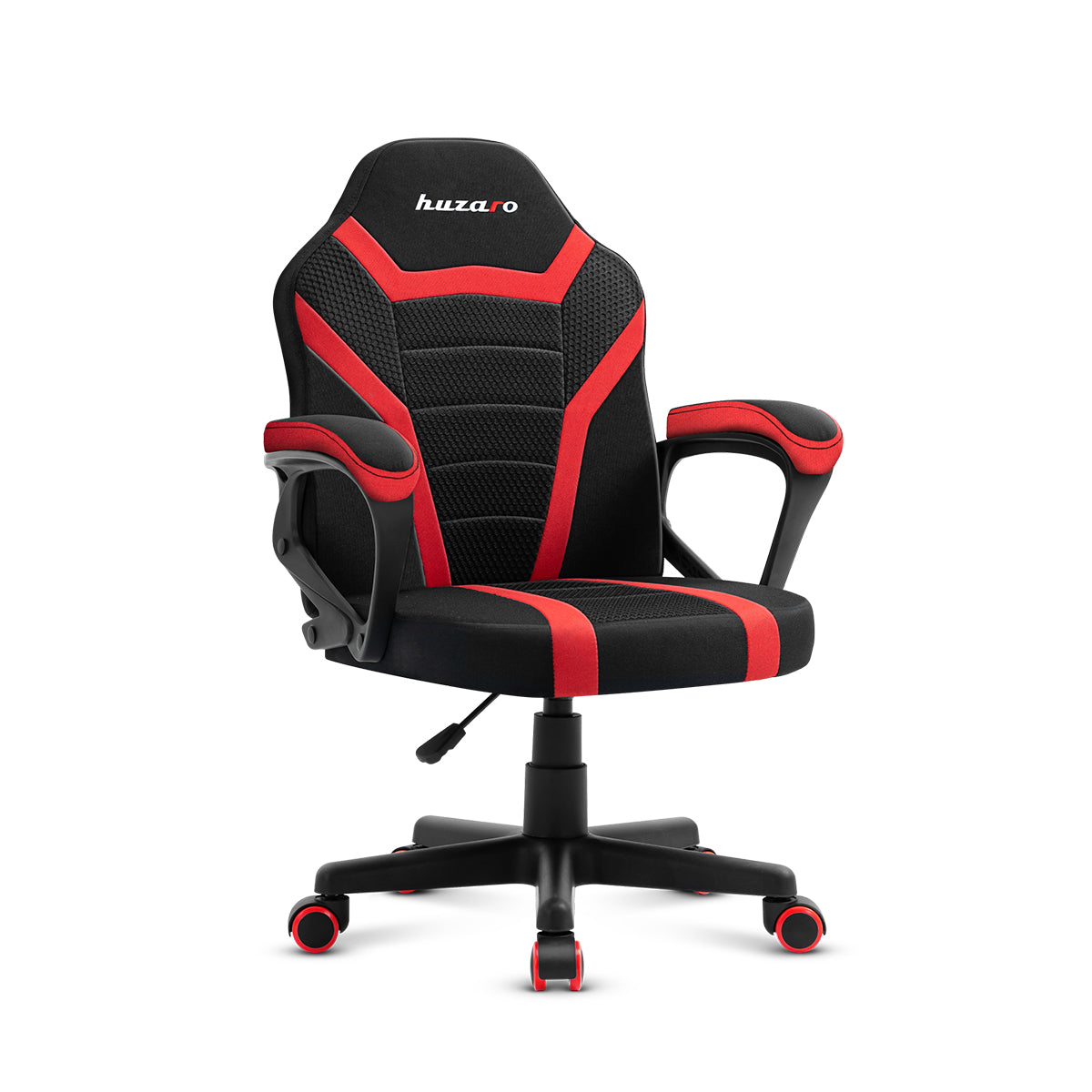 OUTLET Fotel gamingowy dla dziecka HUZARO RANGER 1.0 Red Mesh