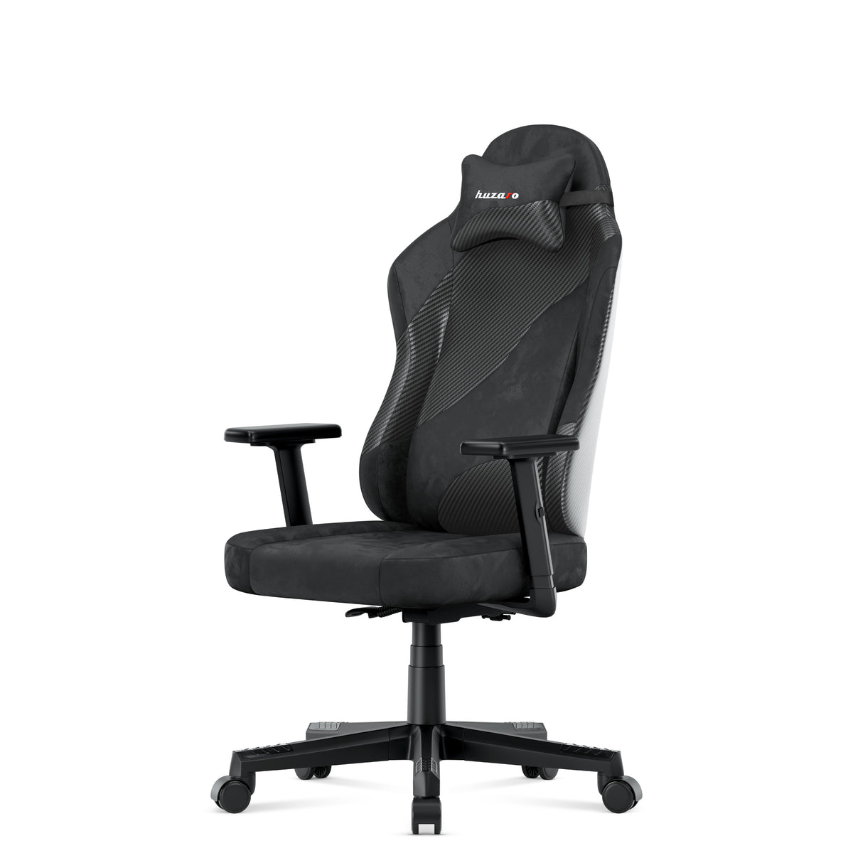 Fotel gamingowy dla nastolatka Huzaro Ranger 5.7 Carbon Black
