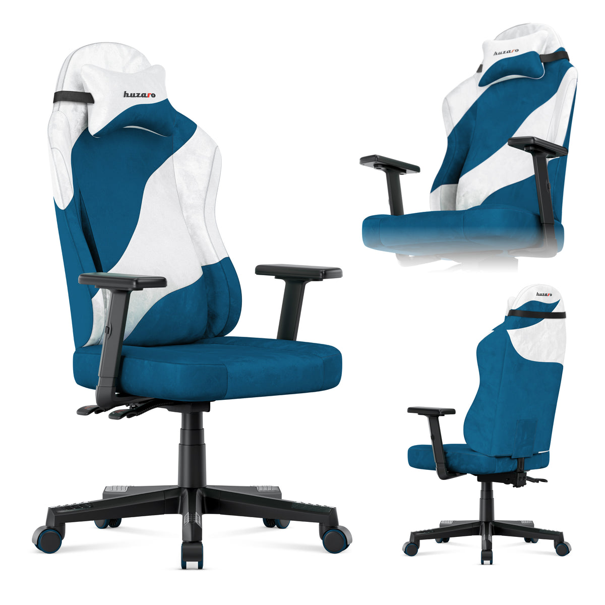 Fotel gamingowy dla nastolatka Huzaro Ranger 5.7 Blue
