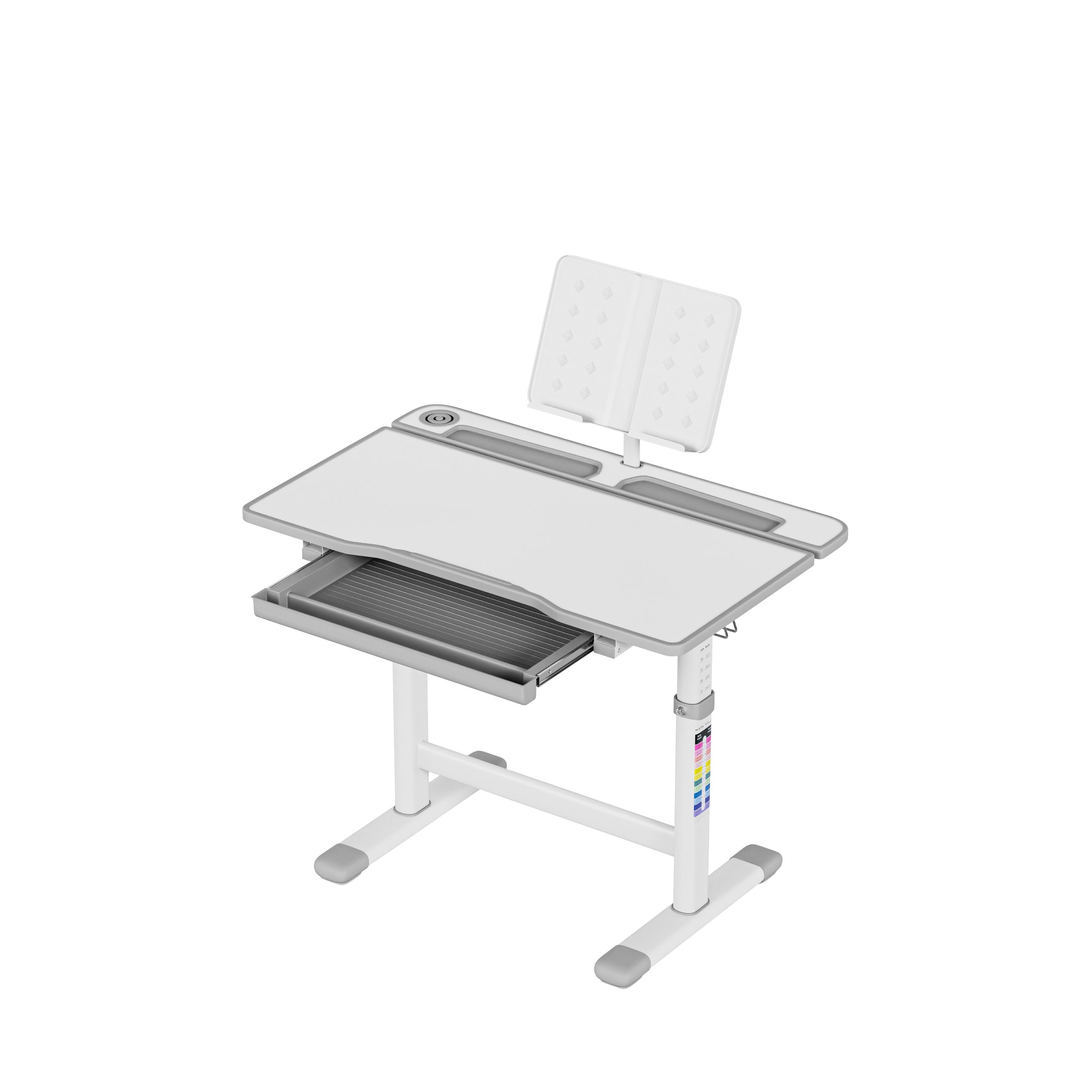 Ergonomiczne biurko dla dziecka Mark Adler Study 3.0 Grey 66 cm