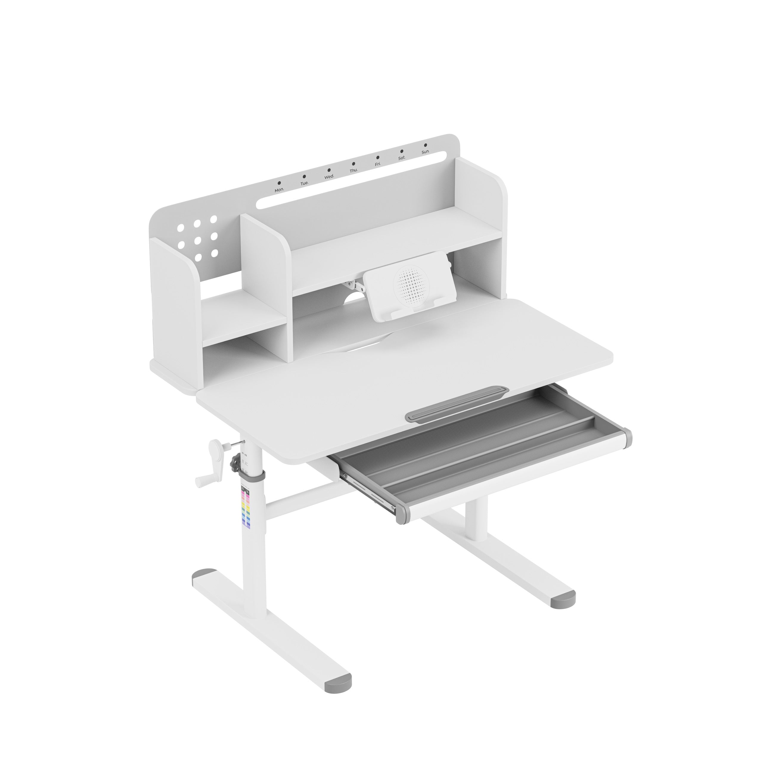 OUTLET Ergonomiczne biurko dla dzieci Mark Adler Study 5.0 Grey