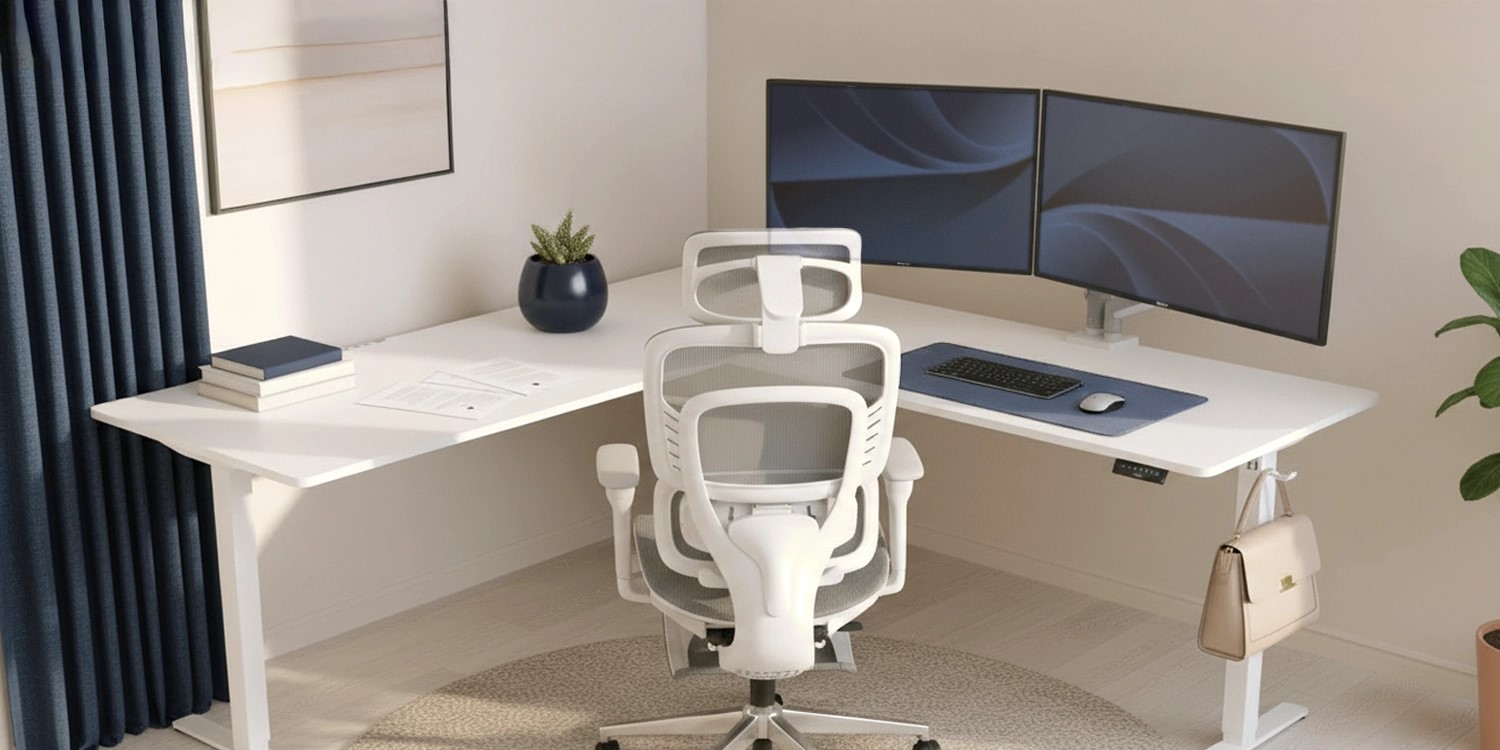 idealne biurko do pracy z dwoma monitorami - doradzamy jakie wybrać