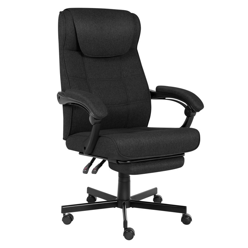 czarny fotel biurowy z masażem Mark Adler Boss 5.3