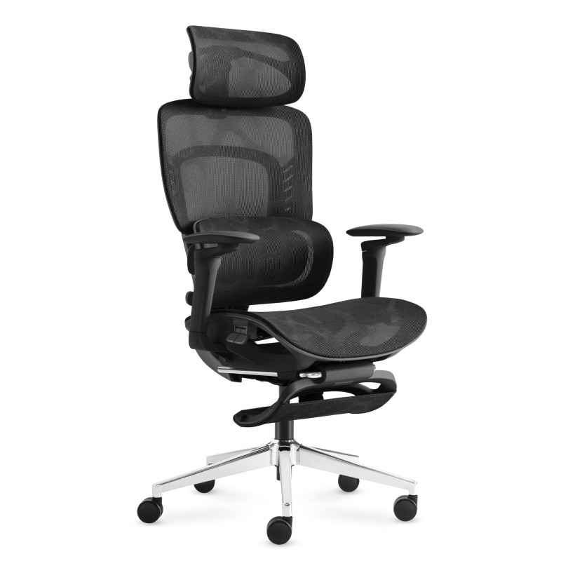 Fotel biurowy z masażem Mark Adler Visioner 8.3 czarny