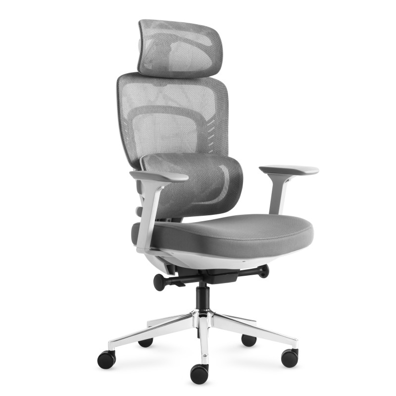 Fotel biurowy z masażem Mark Adler Visioner 6.1 szary