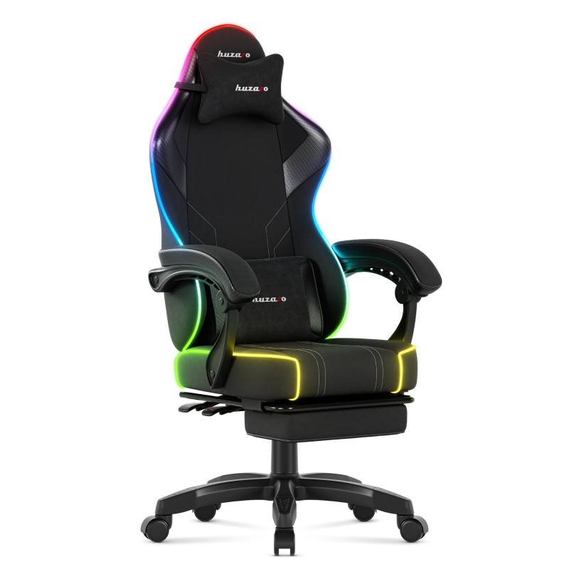 Fotel gamingowy Huzaro Force 3.7 RGB Black