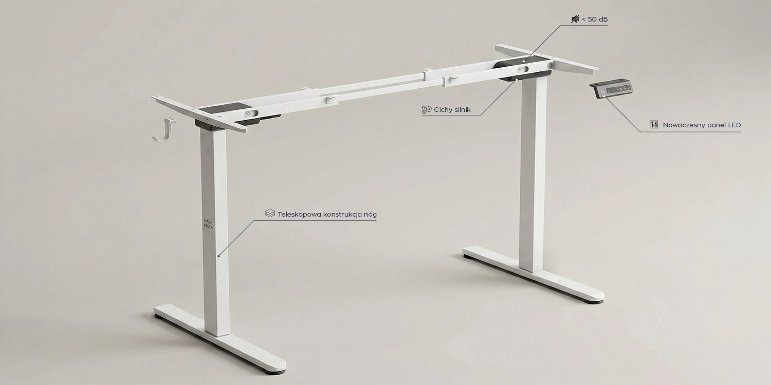 kluczowe zalety stelaża biurka elektrycznego