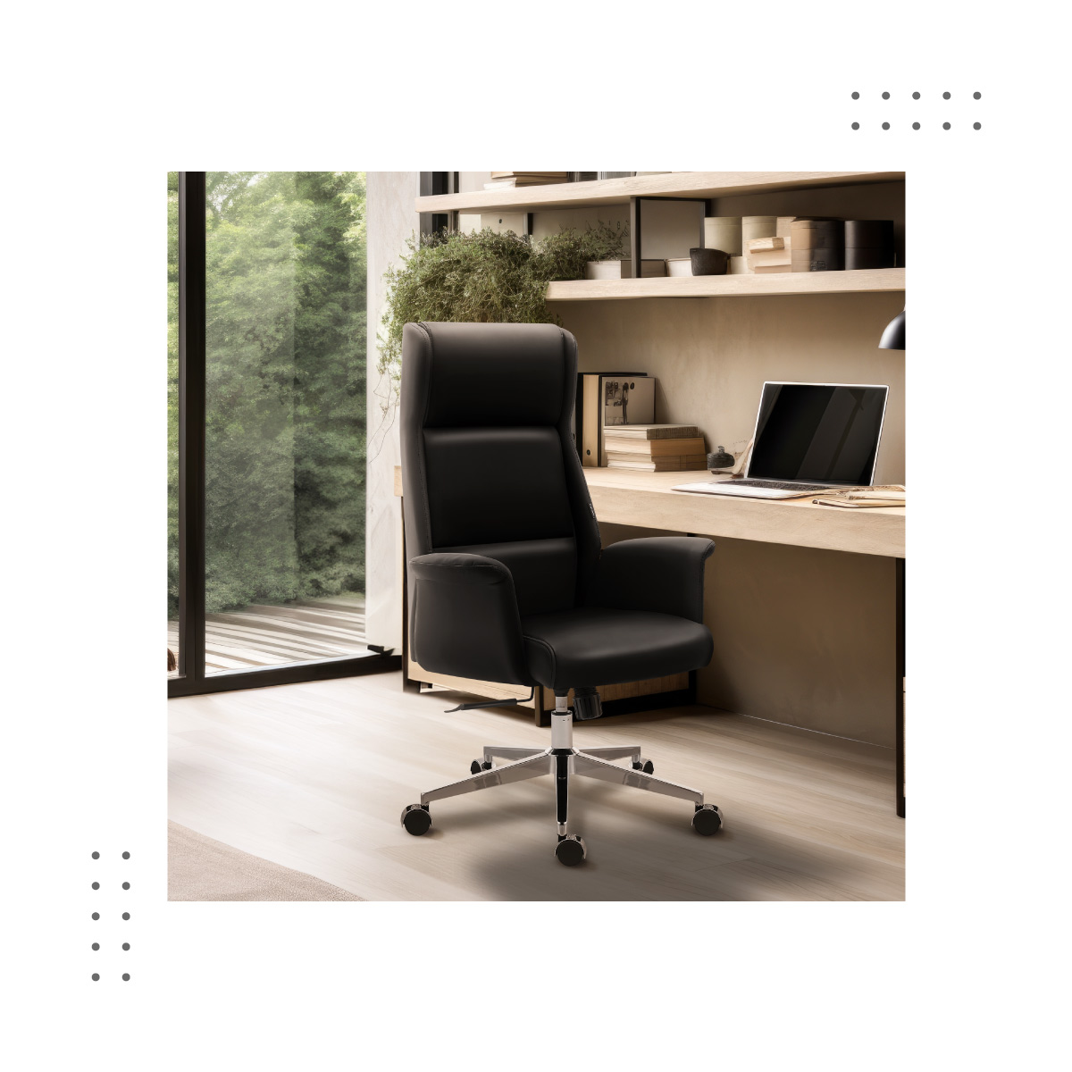 Boss 5.6 biuro fotelio kambario išplanavimas