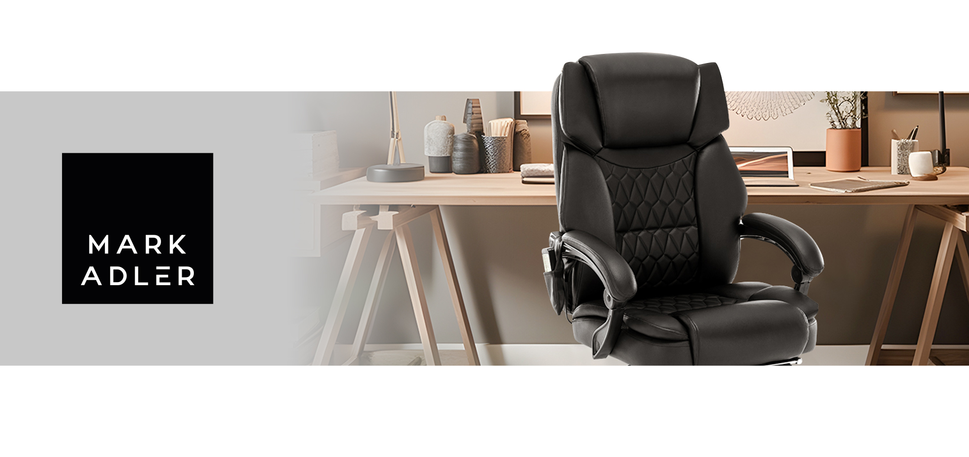 Fotel biurowy z masażem Boss 6.0