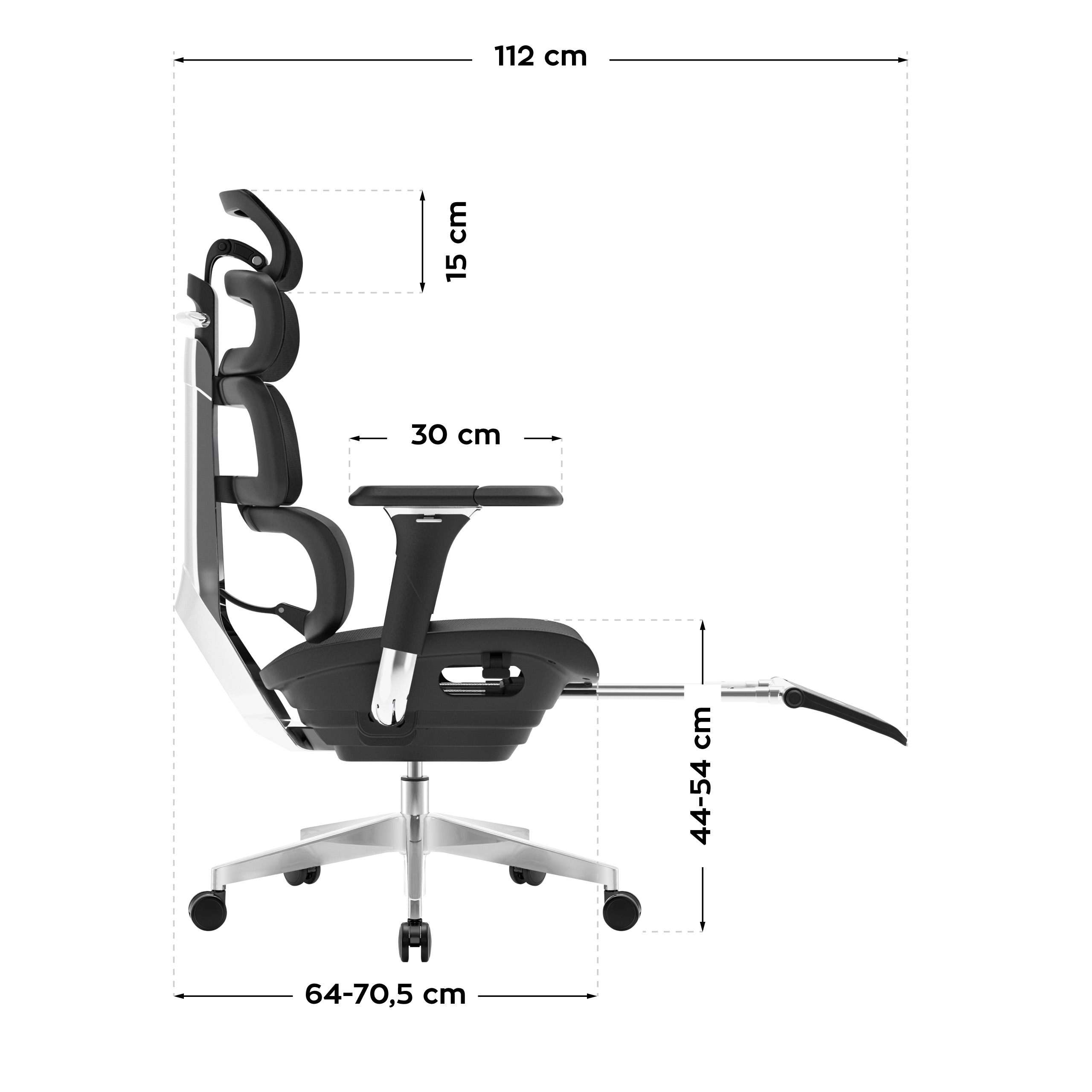 Wymiary fotel Expert 9.8