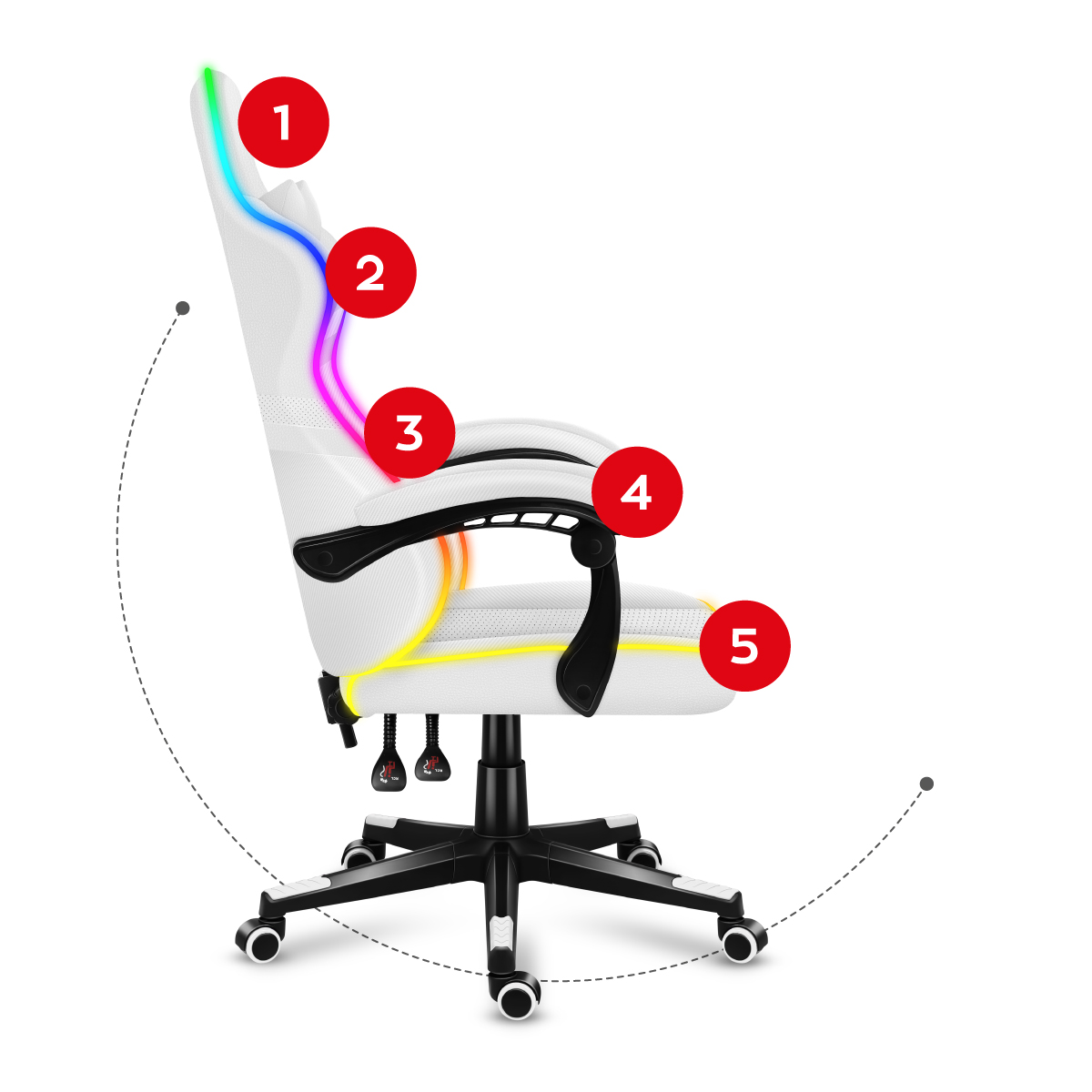 Force 4.4 ergonominė žaidimų kėdė