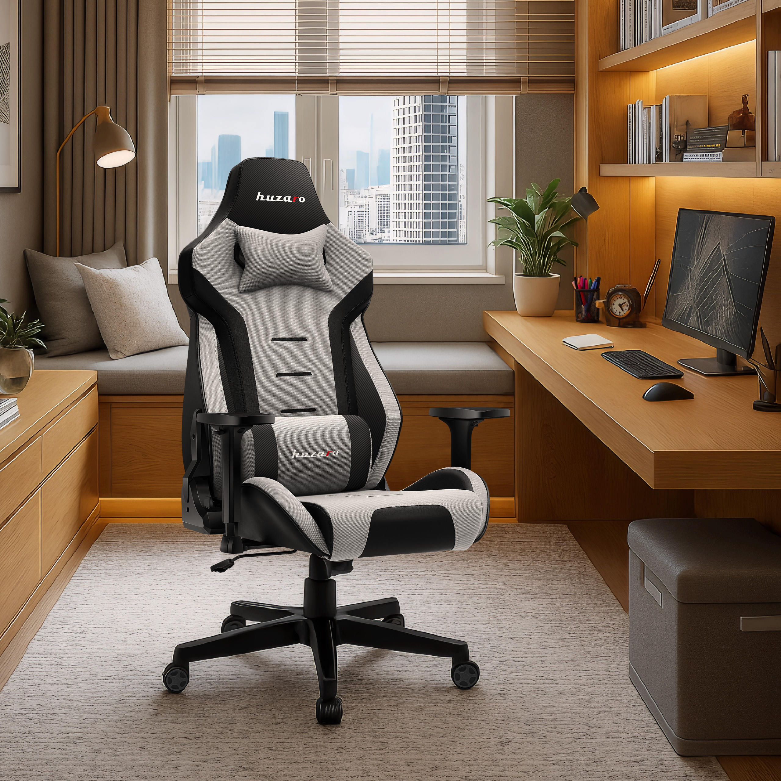 Przód Huzaro Force 7.6 Grey