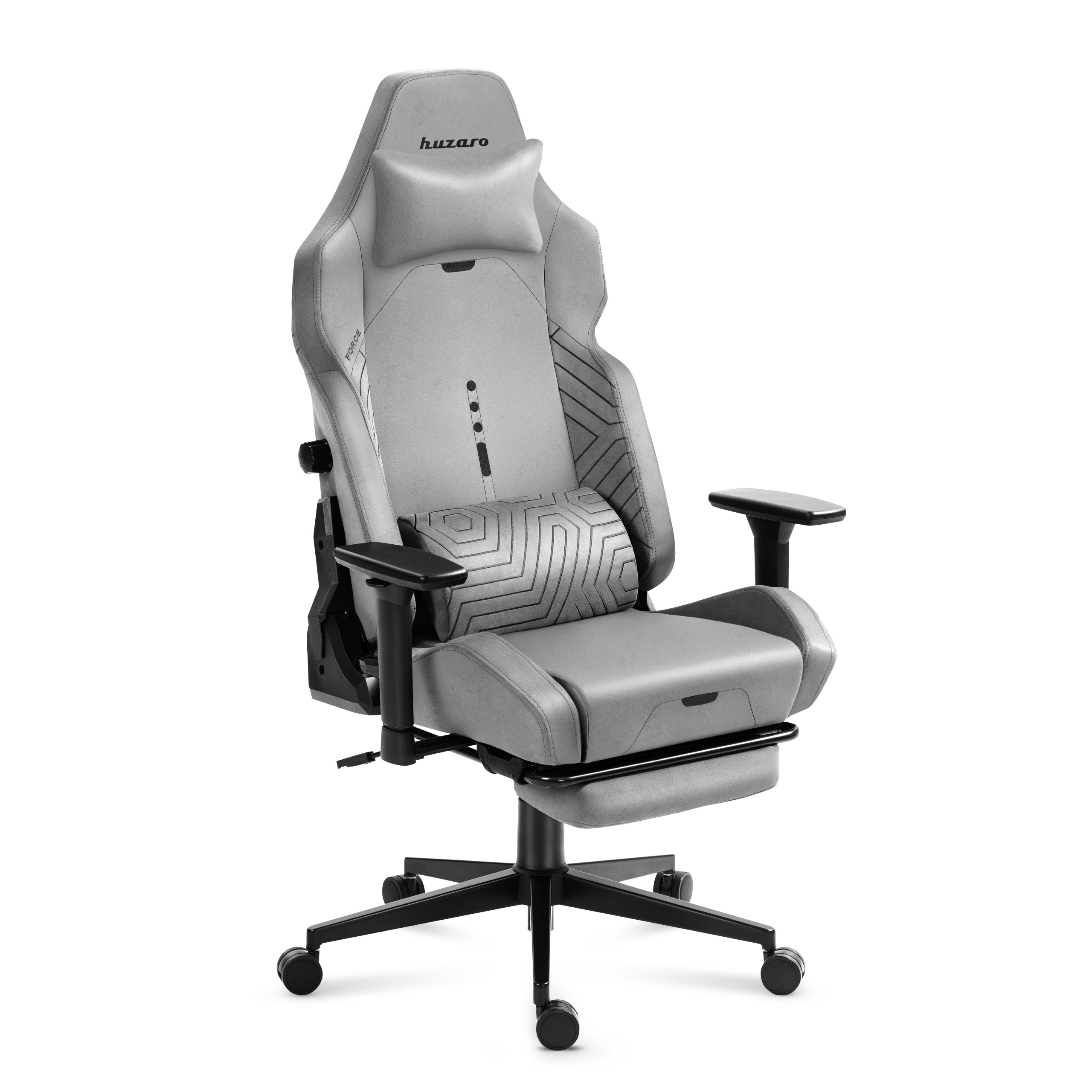 Fotel gamingowy Huzaro Force 6.2 Grey Mesh