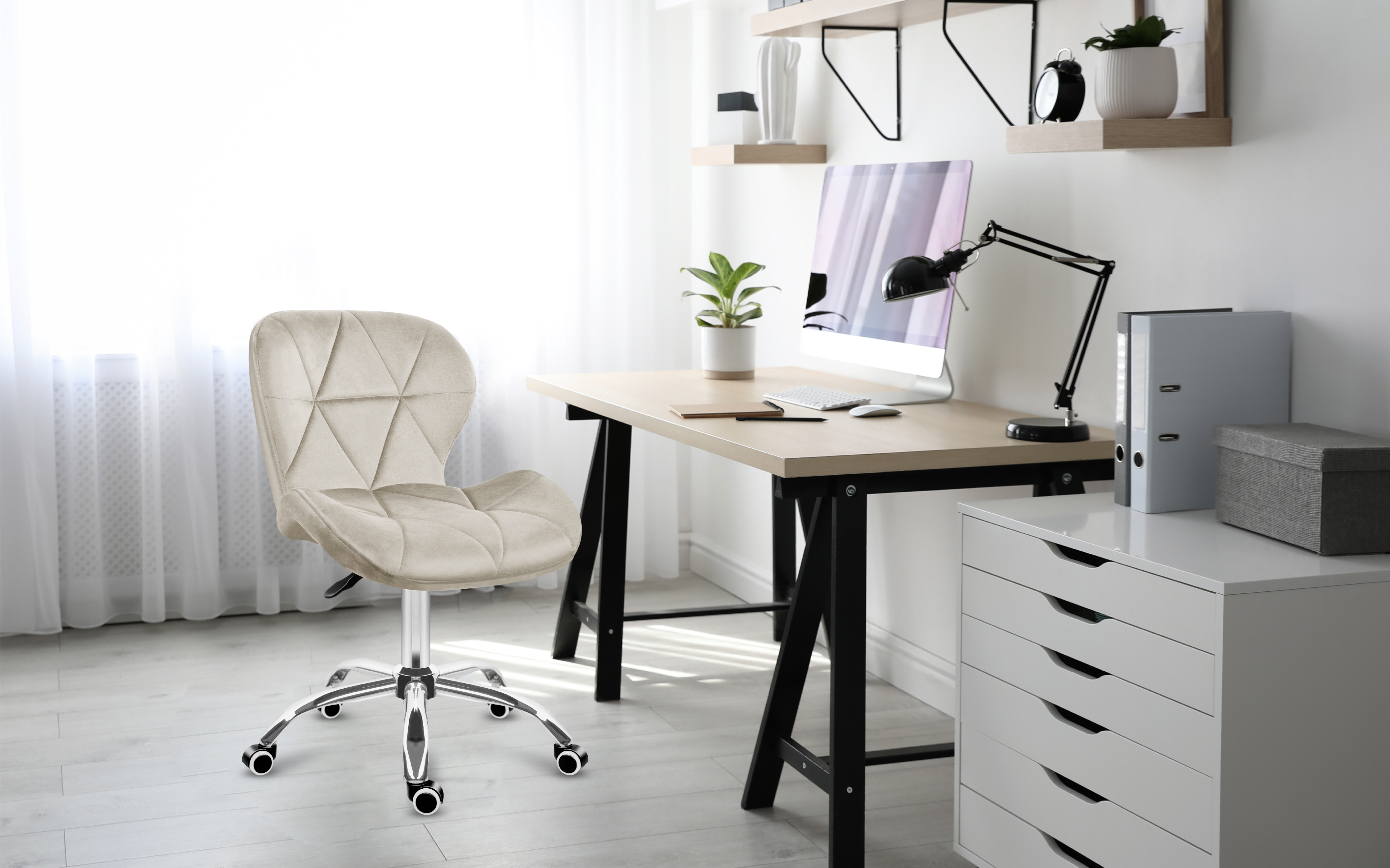 Mark Adler 3.0 Black office chair arrangement