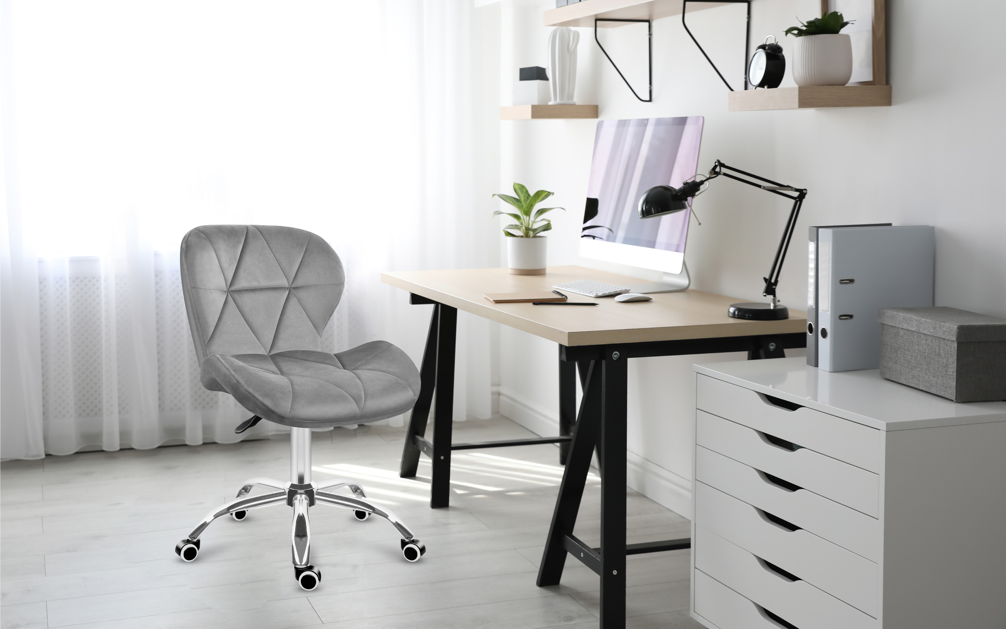 Mark Adler 3.0 Black office chair arrangement