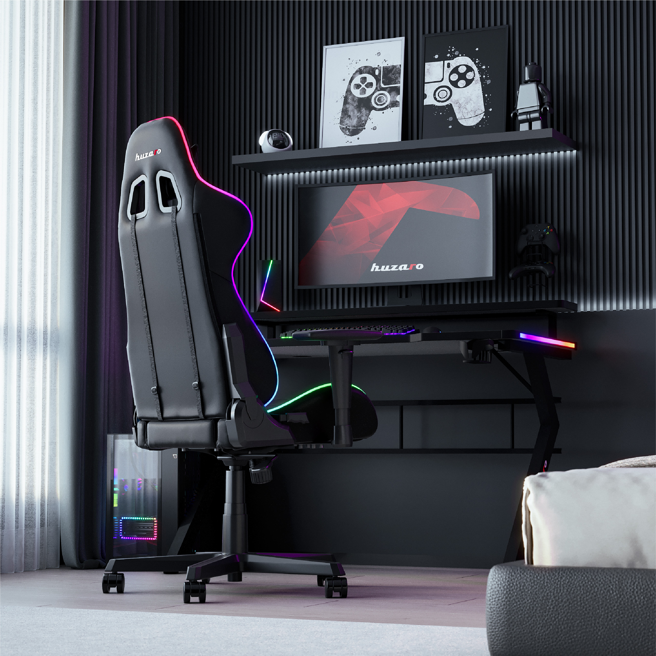Skos biurka Hero 5.0 RGB