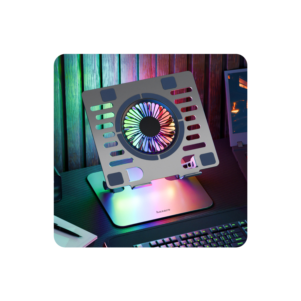 Podstawka RGB pod laptop
