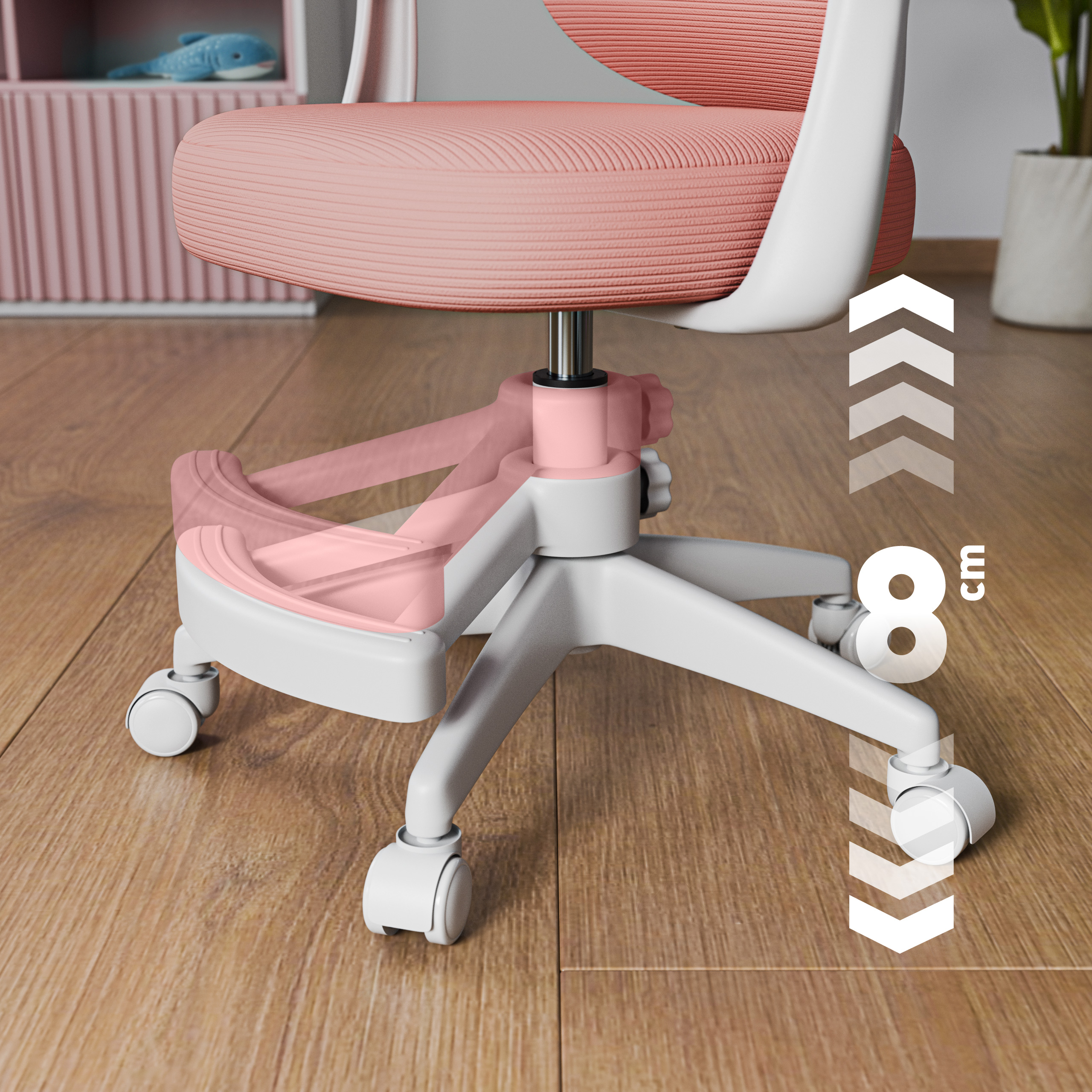 Podnóżek w fotelu Junior 4.5