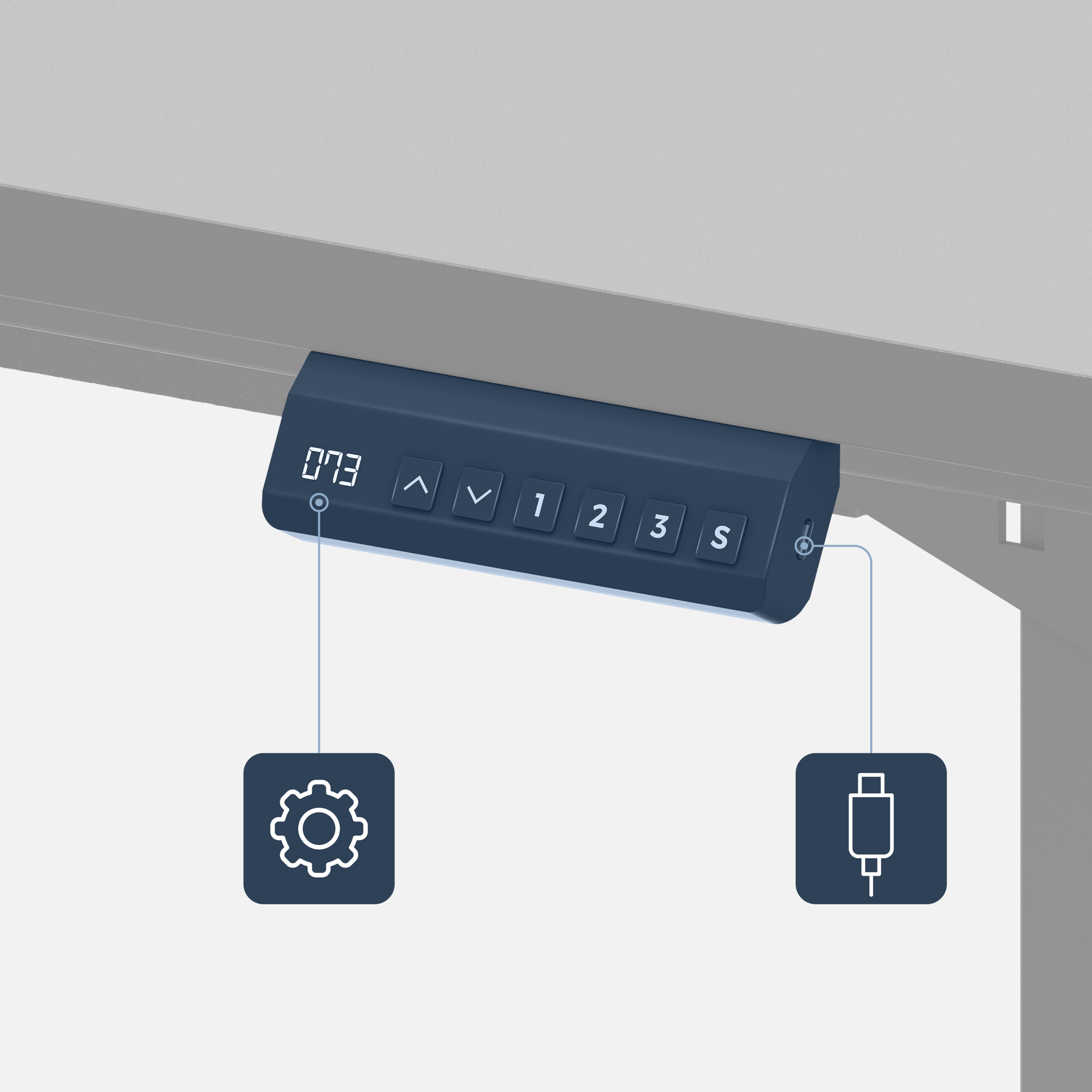 USB panel sterowania Leader 9.3