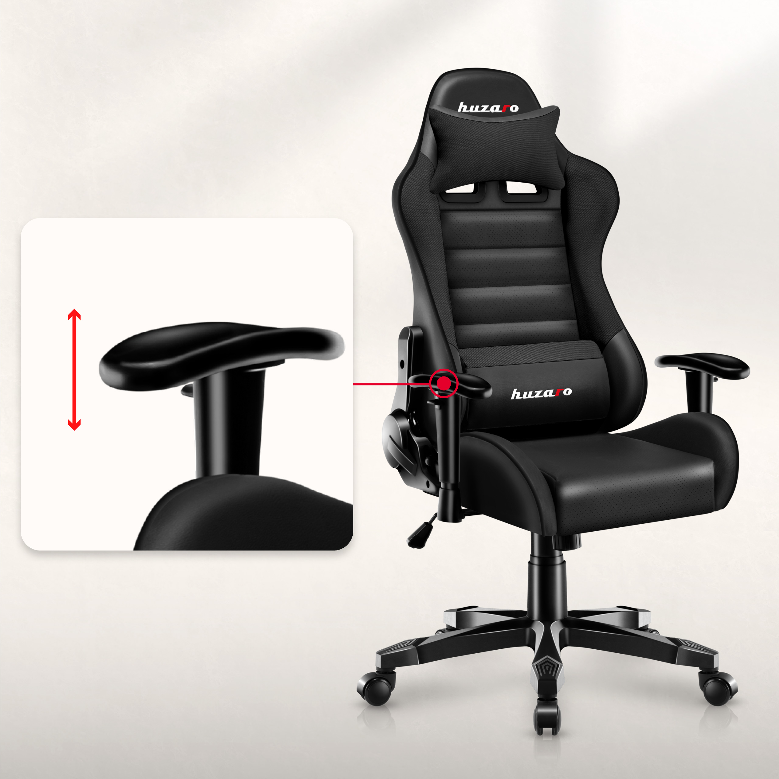 Podłokietnik Huzaro Ranger 6.0 Black