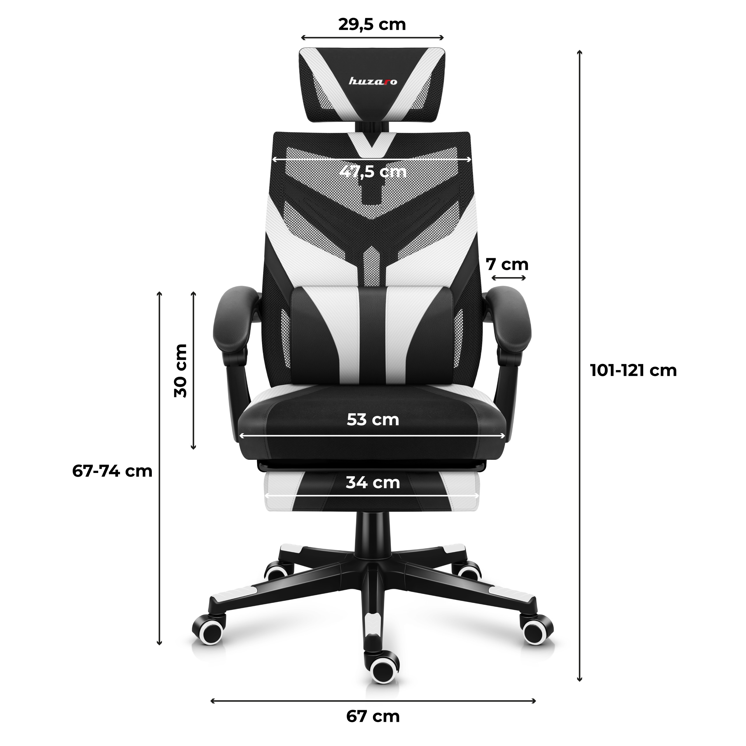 Wymiary Huzaro Combat 5.0 White