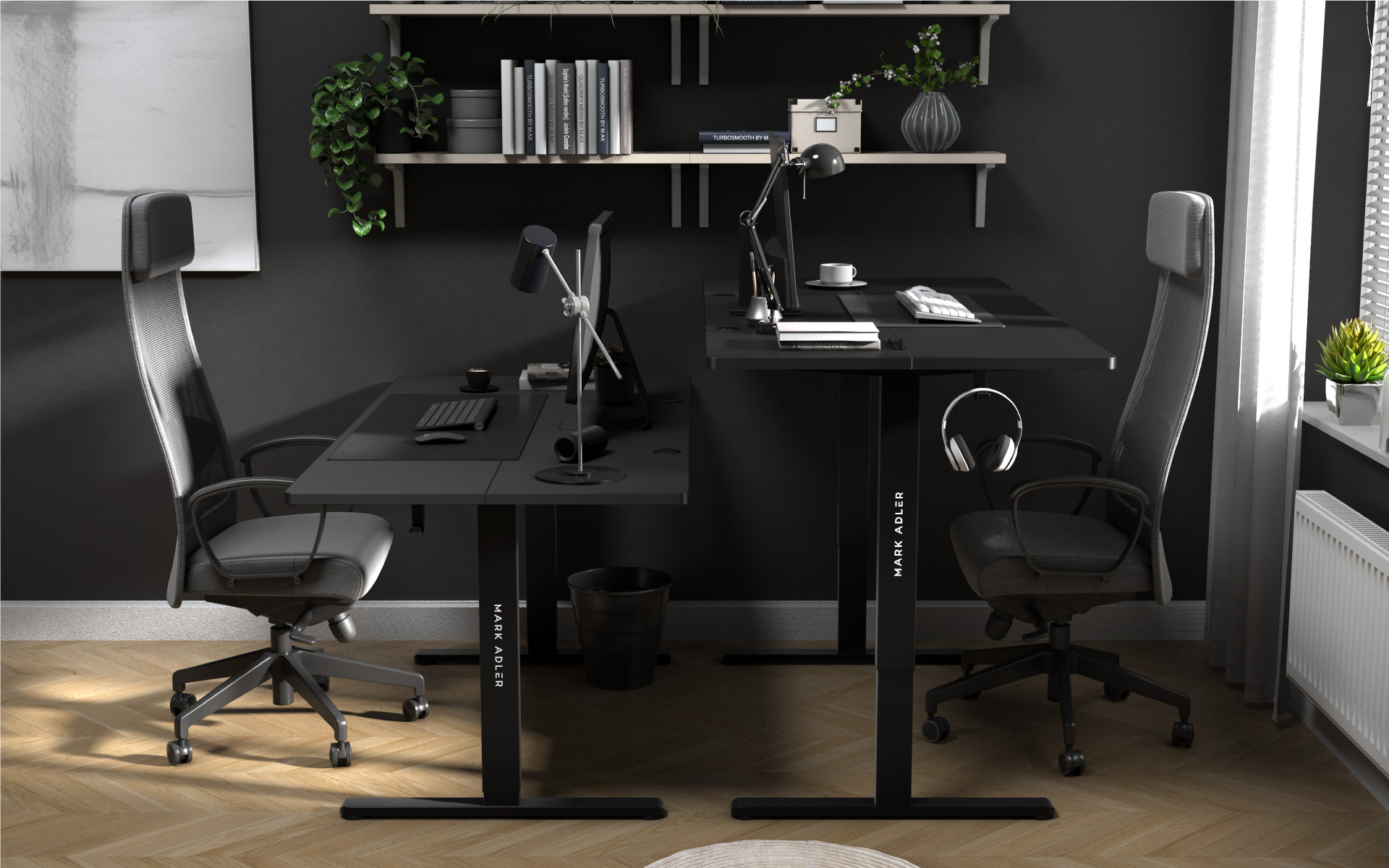 Biurko Leader 7.6 w pokoju