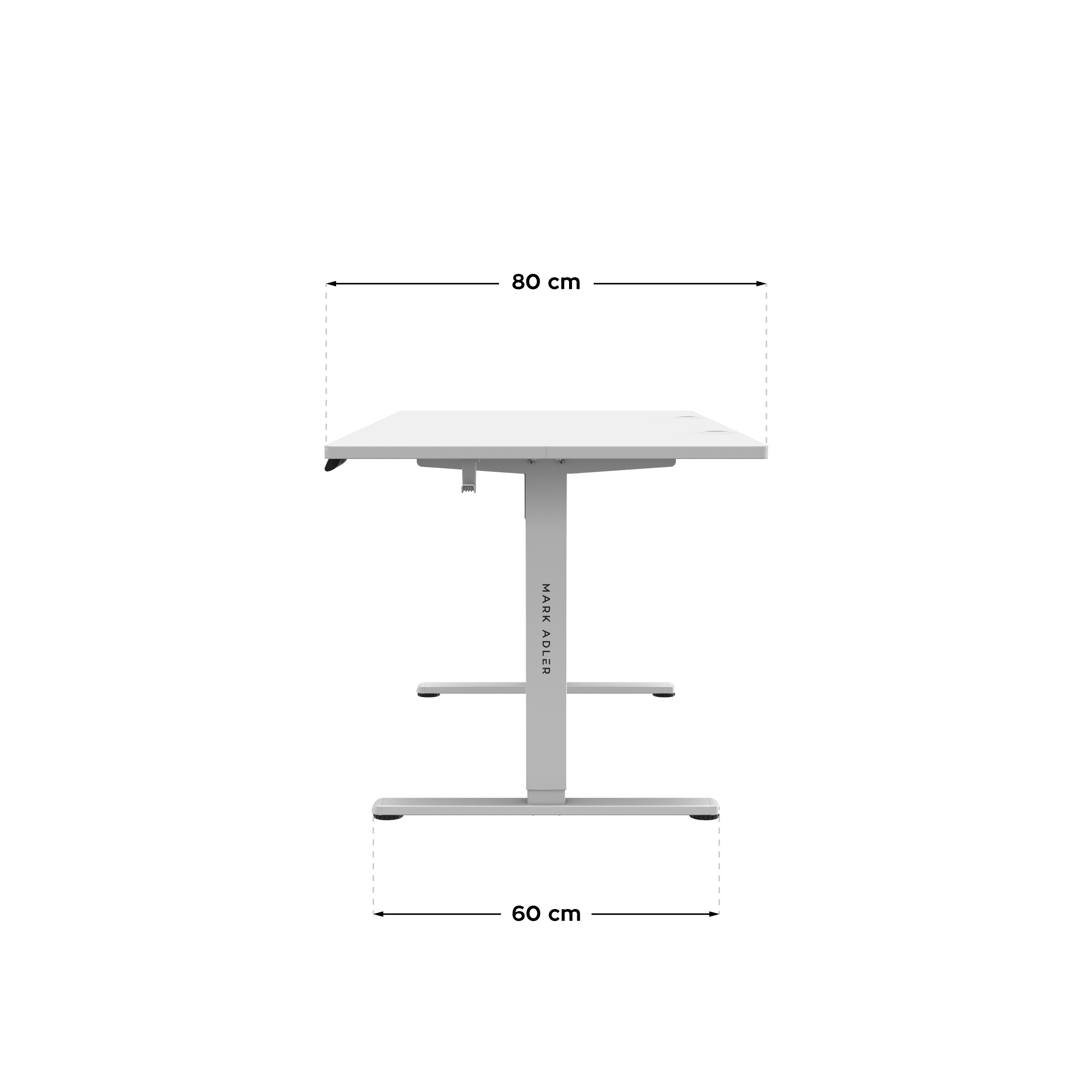 Wymiary biurka Leader 7.6